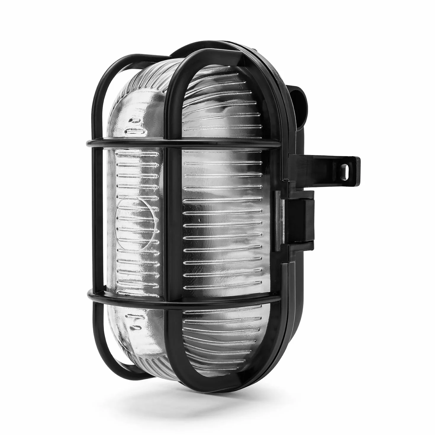 Velamp Applique Ovale E27 noir