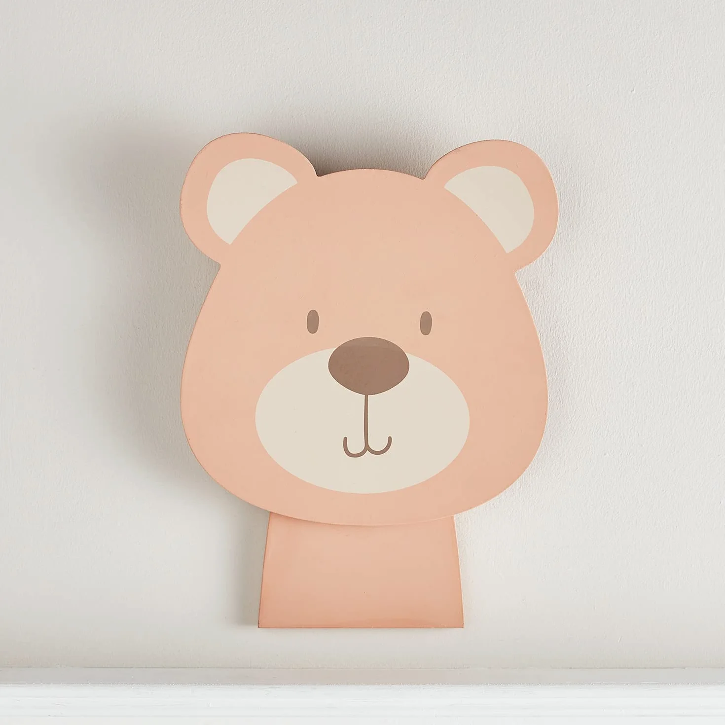 Applique Murale Enfant Ours LED Blanc Chaud Piles Intérieur
