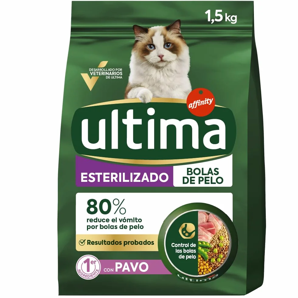 Ultima Cat stérilisé contrôle Boules pel0 1,5 kg