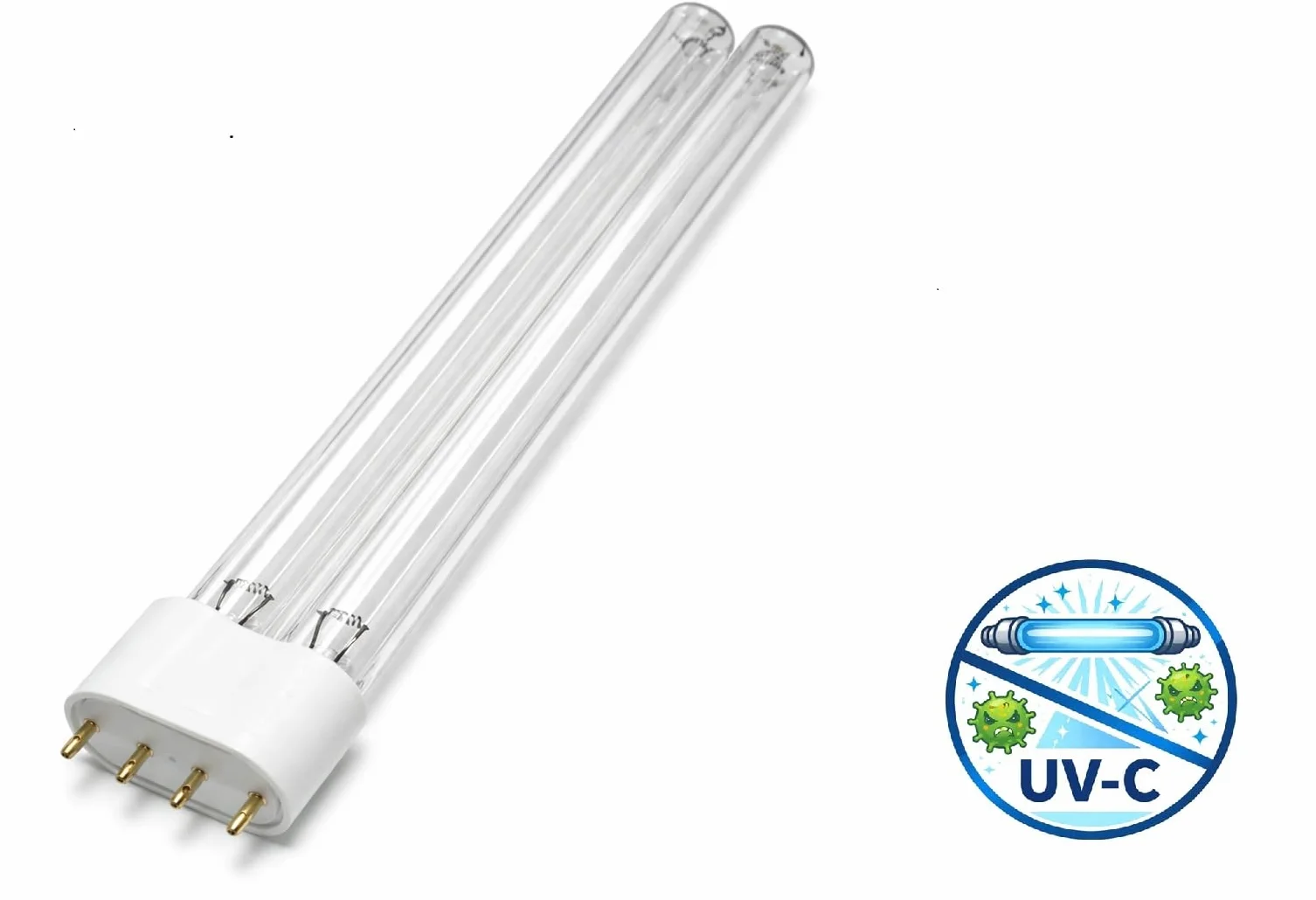 Lampe UVC 18 W PL-L 4 broches pour Oase Osaga Aquaforte bassin