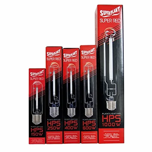 Ampoule HPS Super Red 250W Superplant E40 Lampe Sodium Floraison