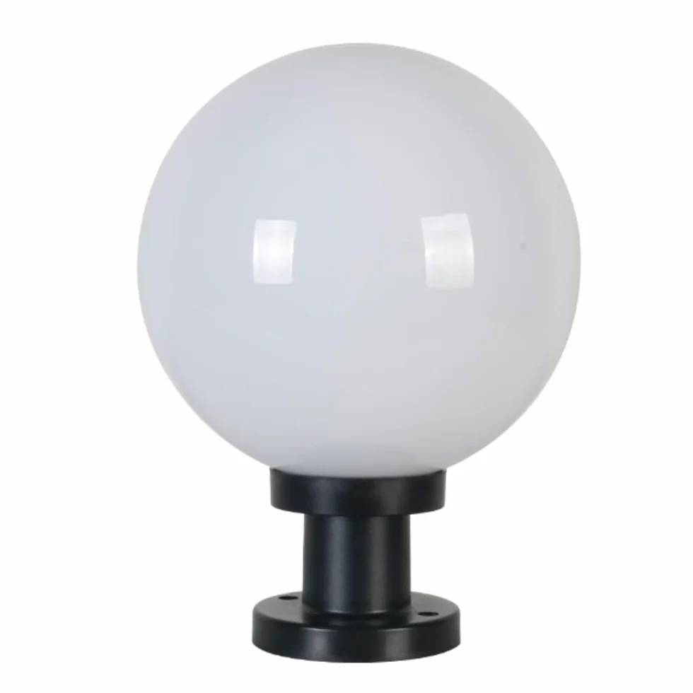 Lampadaire d'extérieur XINYASEE douille E27 fonte aluminium acrylique étanche pour paysage villa cour balcon