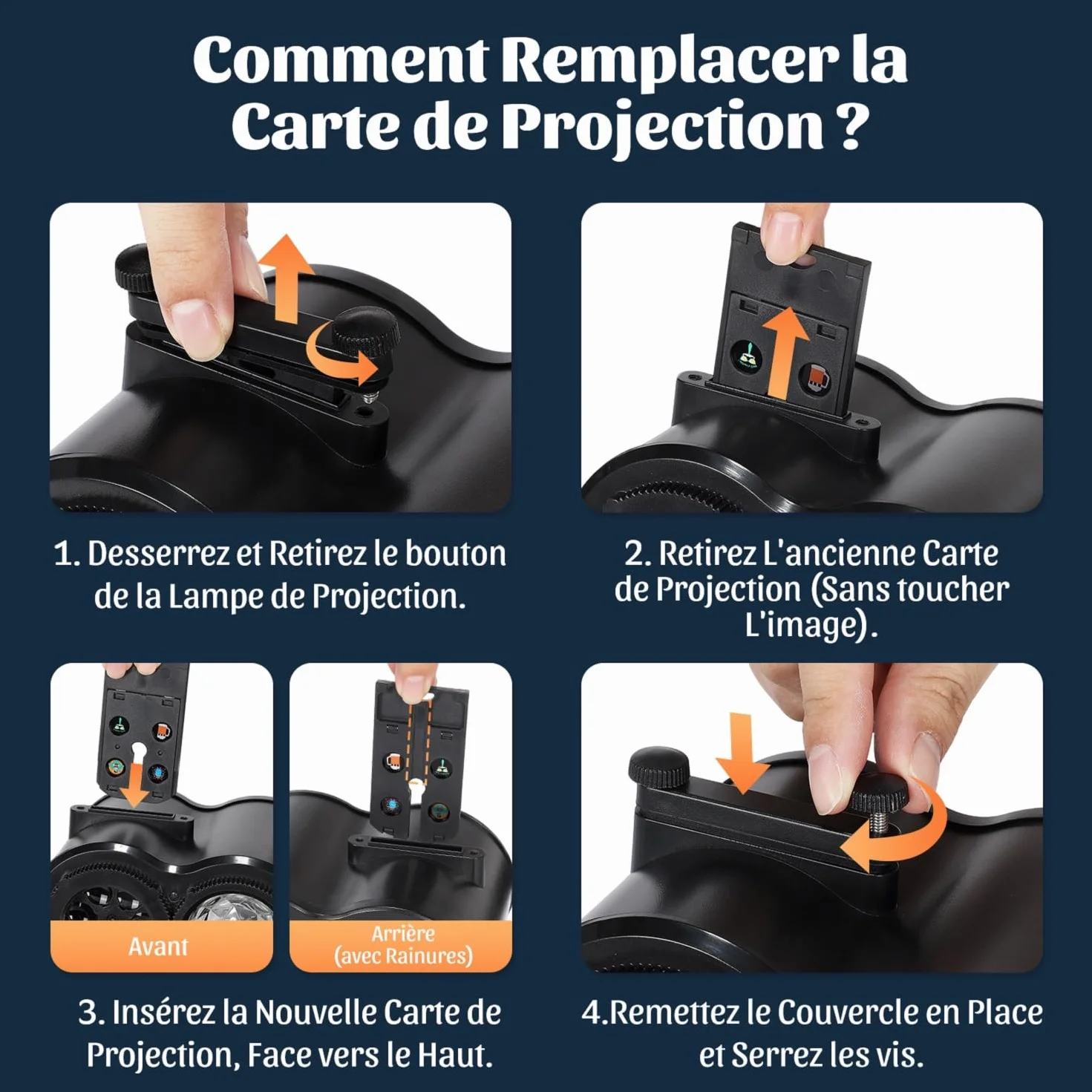 Projecteur Noel Exterieur 16 Diapositives avec Telecommande et Minuterie 4 Couleurs Motifs Eau