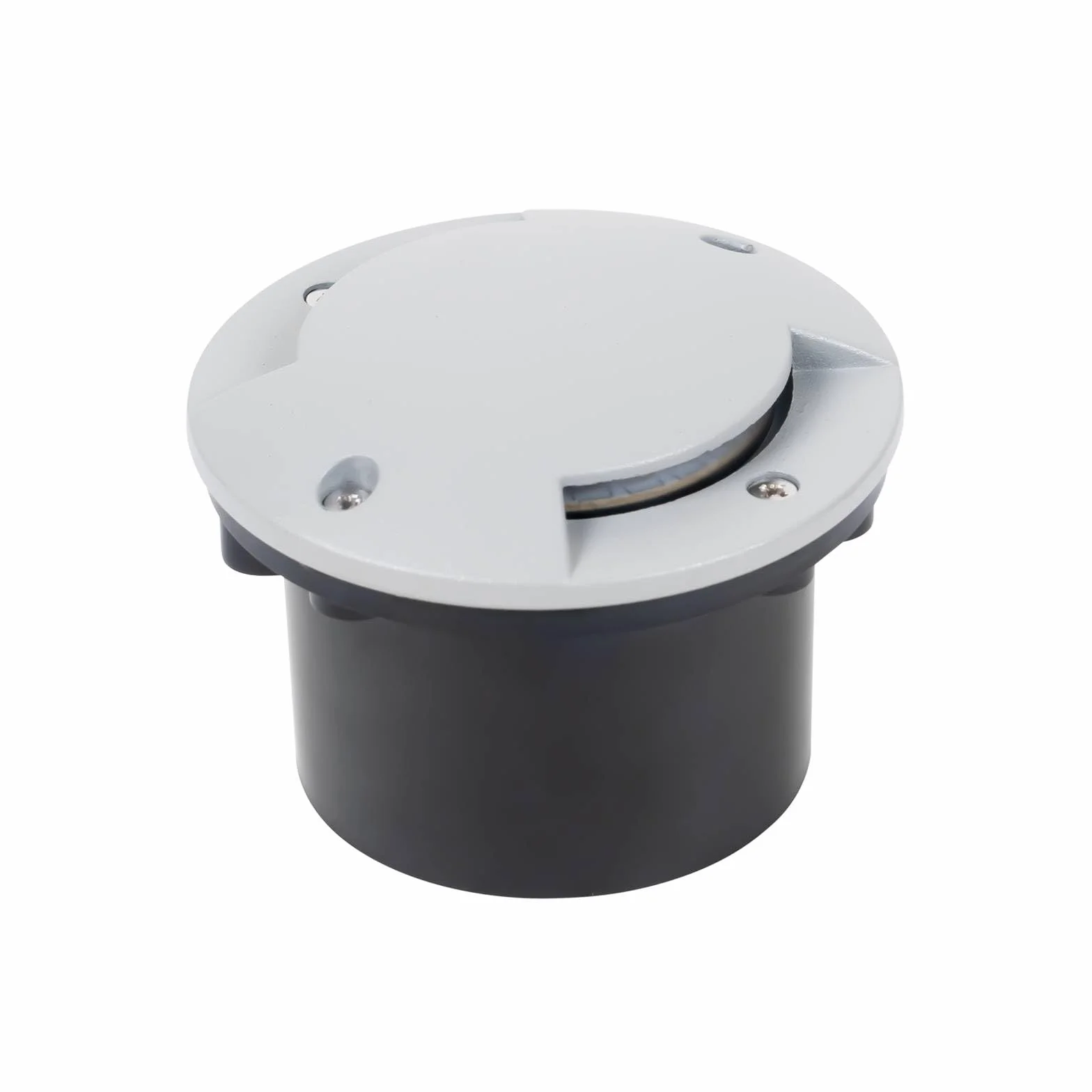 Nandita LED Spot encastrable dans le sol Gris Aluminium 1 lampe Luminaire extérieur jardin terrasse balcon