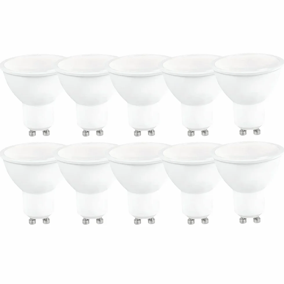 Ampoules LED GU10 6W 40W 460lm 6000K Blanc Froid 120° Lot de 10