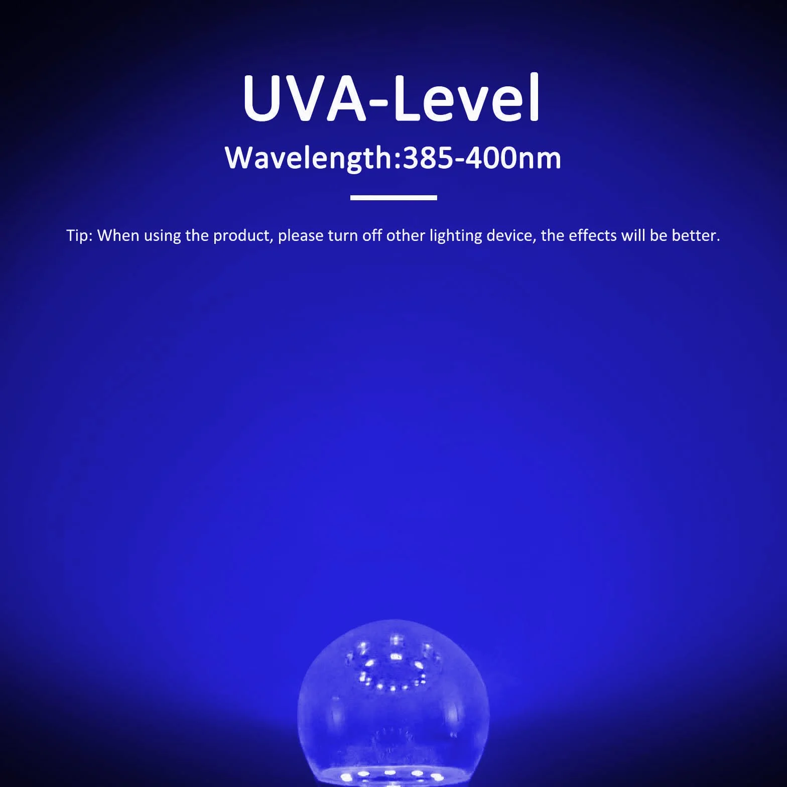 Ampoule Lumière Noire E27 LED 9W UVA 385-400nm AC 85-265V pour Fête Fluorescente Halloween, Lot de 2