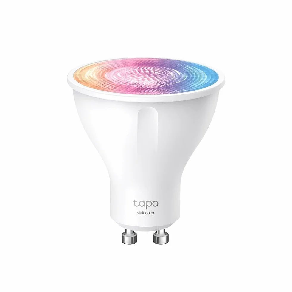 Tapo Ampoule Connectée WiFi LED GU10 Multicolore 2200K-6500K Dimmable 350 Lumens 3.7W équivalent 50W Compatible Alexa Google Home L630