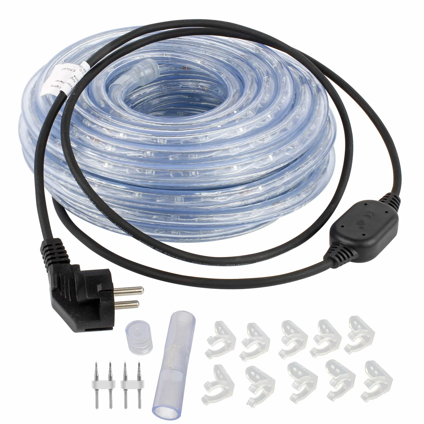 Speed Guirlande lumineuse à LED étanche IP65 50m blanc chaud