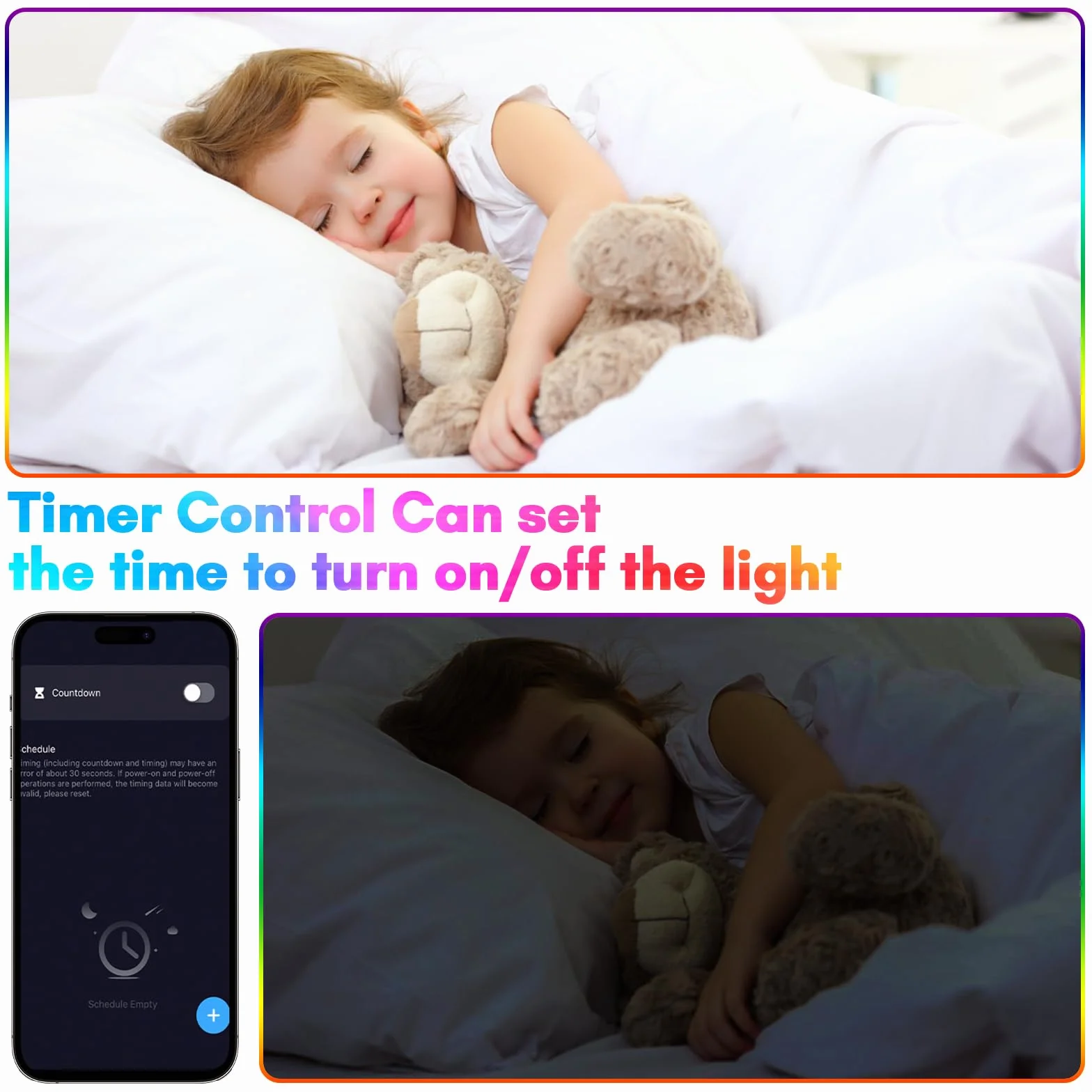 Ampoule Connectée WiFi Dimmable LED E27 Compatible Alexa Google Assistant