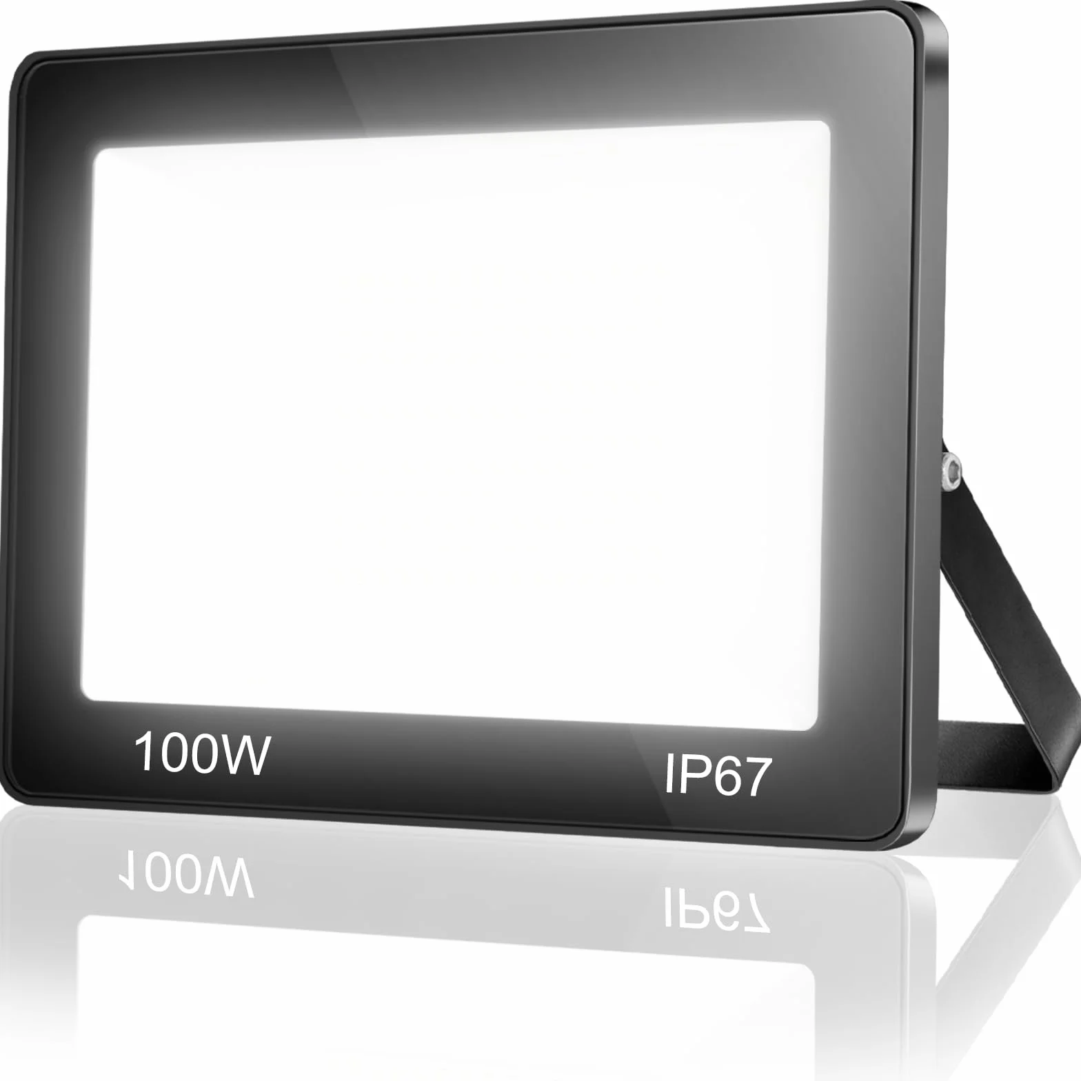 Projecteur LED Exterieur 100W IP67 10000LM 6500K Blanc Froid Eclairage de Sécurité