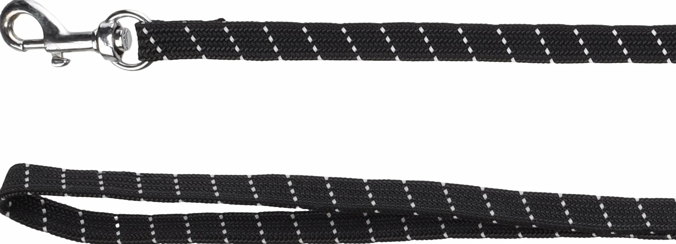 Harnais pour Chat Elza Noir 15-22cm 20-30cm Laisse 120cm Nylon réglable réfléchissant Mousqueton