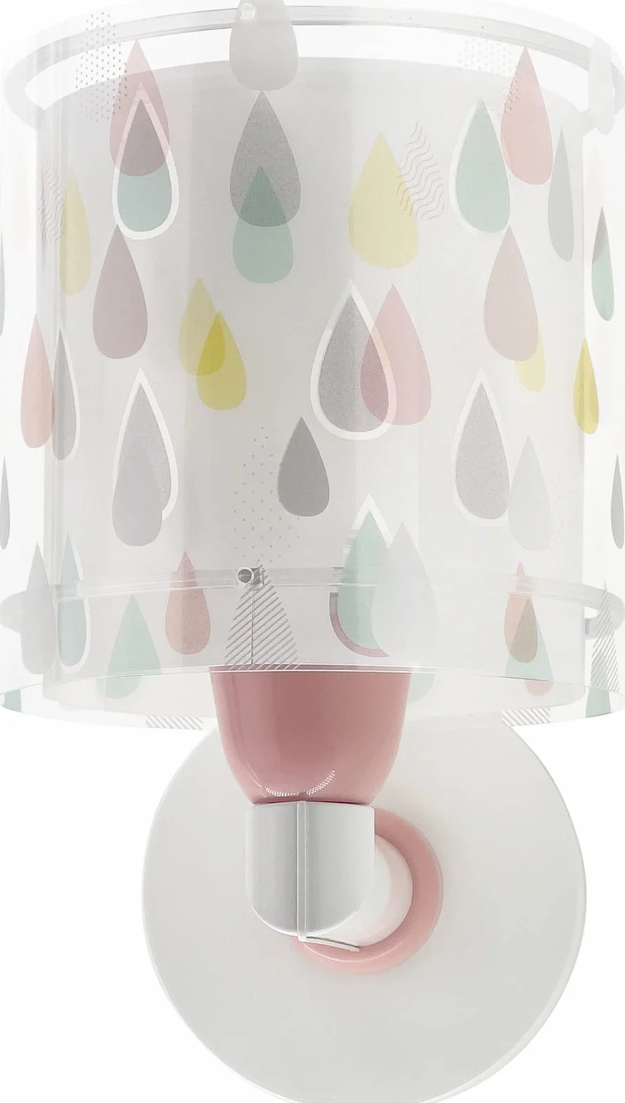 Dalber Applique Murale Enfant Color Rain Multicolore E27