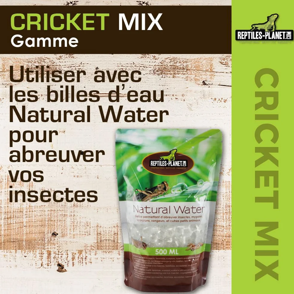 Reptiles Planet Cricket Mix Nourriture pour Insectes 500 ml