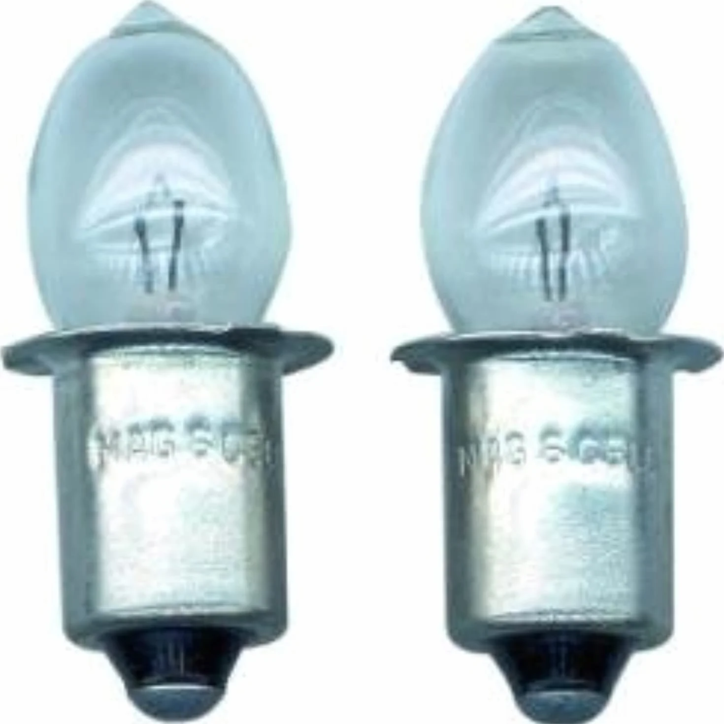 Mag-Lite LWSA601 6 C-/D-Cell Krypton White Star Ampoule Verre Transparente