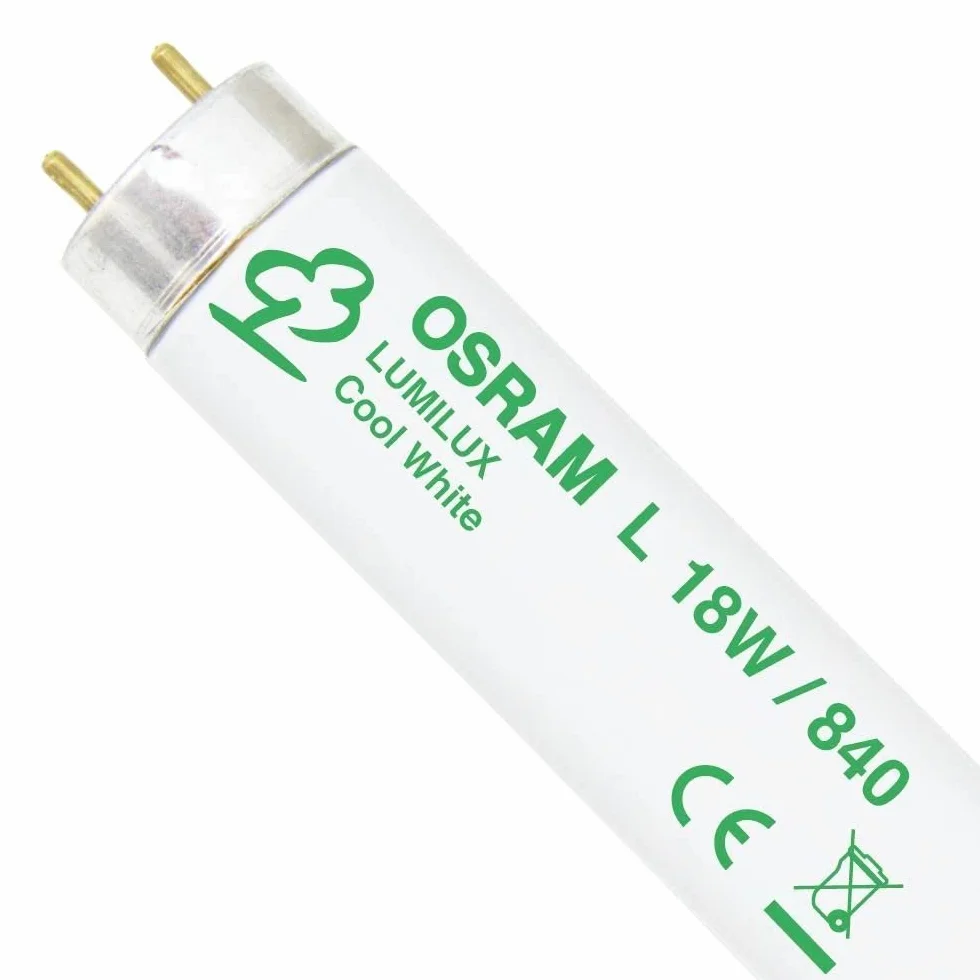 Osram LUMILUX T8 G13 18W 840 Cool White Lampe fluorescente