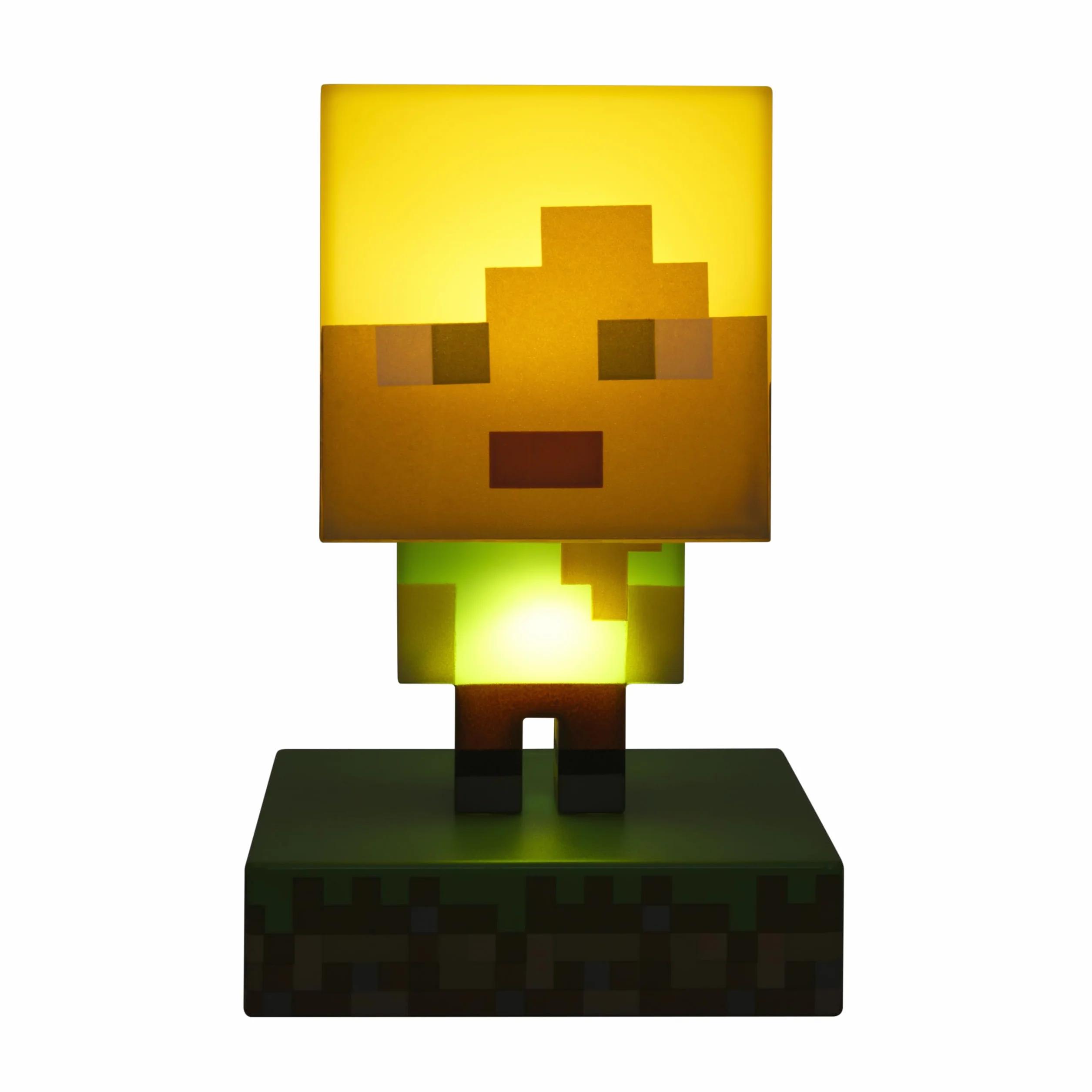 Paladone Lumière Icone Minecraft Alex BDP Mini Veilleuse Pixelisée Lumineuse Multicolore