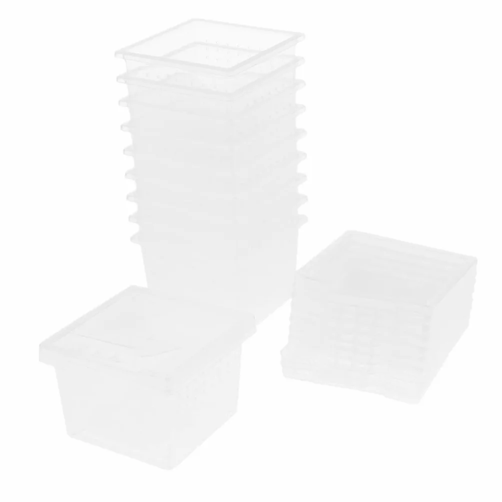 Perfk 10pcs d'Élevage pour Grenouille, Gecko, Insecte