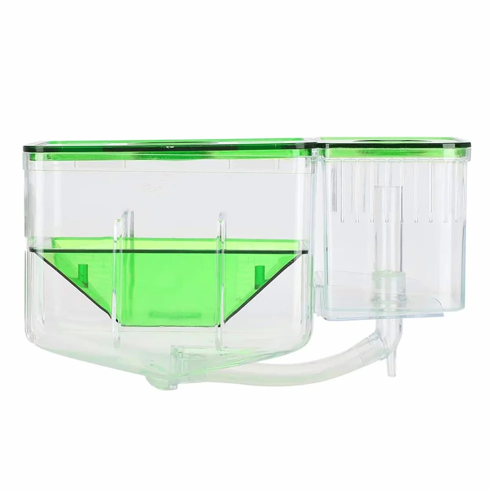 Boîte d'élevage de Poissons d'aquarium Double Couche Incubateur d'éclosion d'alevins
