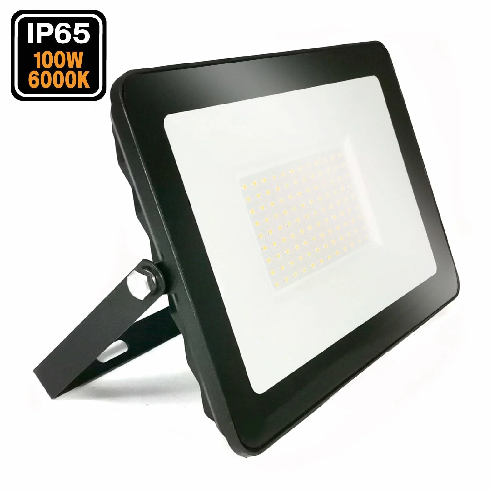 Europalamp Projecteur LED 100W Blanc 6000K Blanc froid