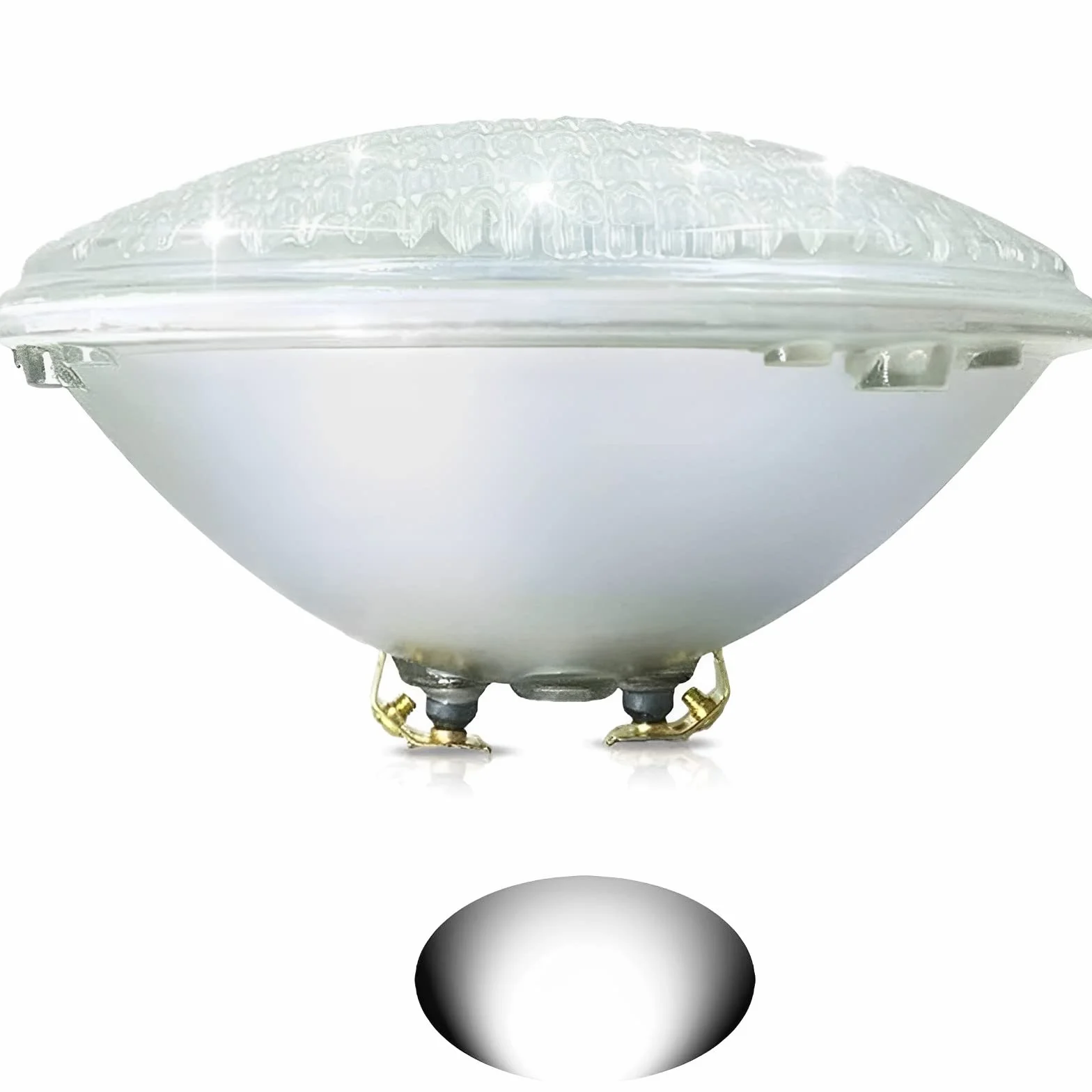 COOLWEST 36W Lampe de Piscine LED Blanc PAR56 12V AC/DC IP68 Éclairage sous-marin
