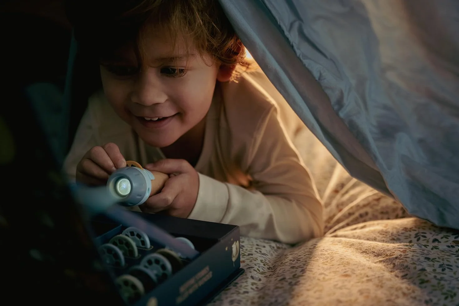 Little Dutch Projecteur de lampe de poche pour enfants Forest Friends