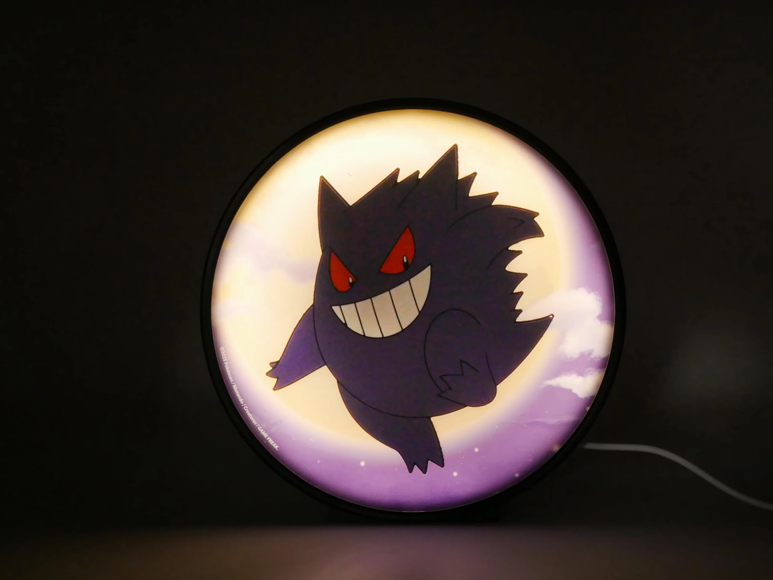 TEKNOFUN POKÉMON Décoration Lumineuse ECTOPLASMA Night Sky 20 cm USB-C