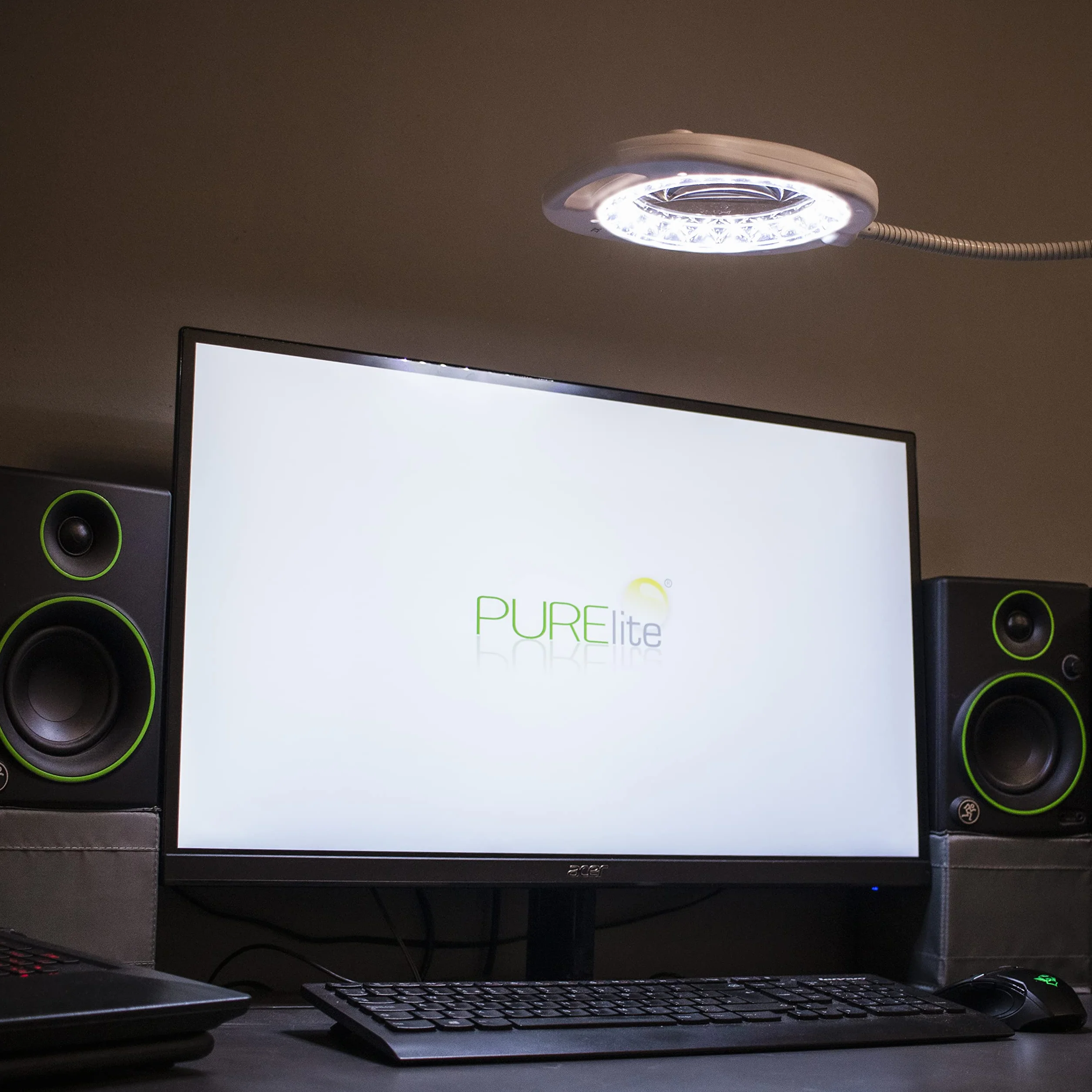 PURElite Lampe Loupe 3en1