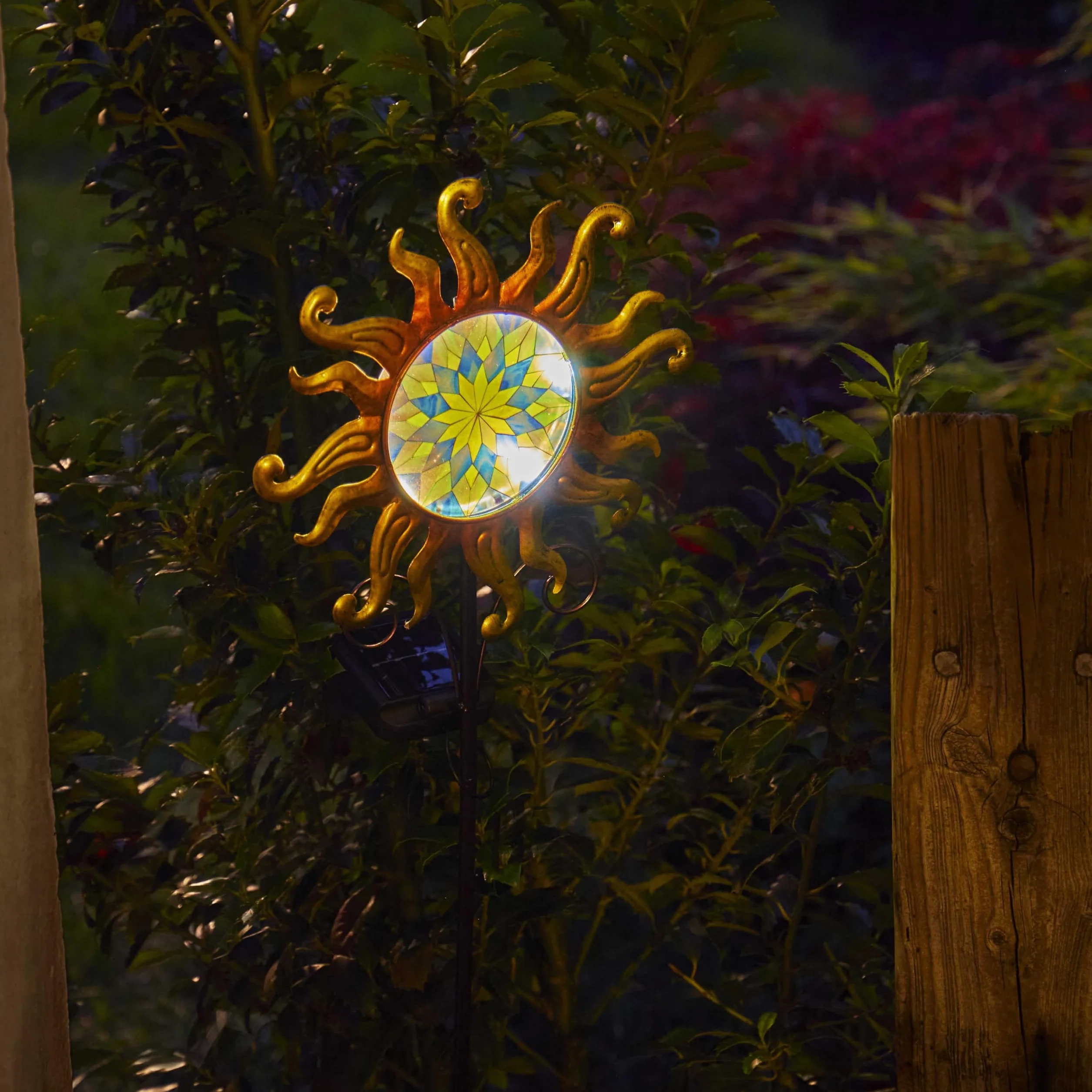 Northpoint Barre solaire LED jardin capteur crépusculaire