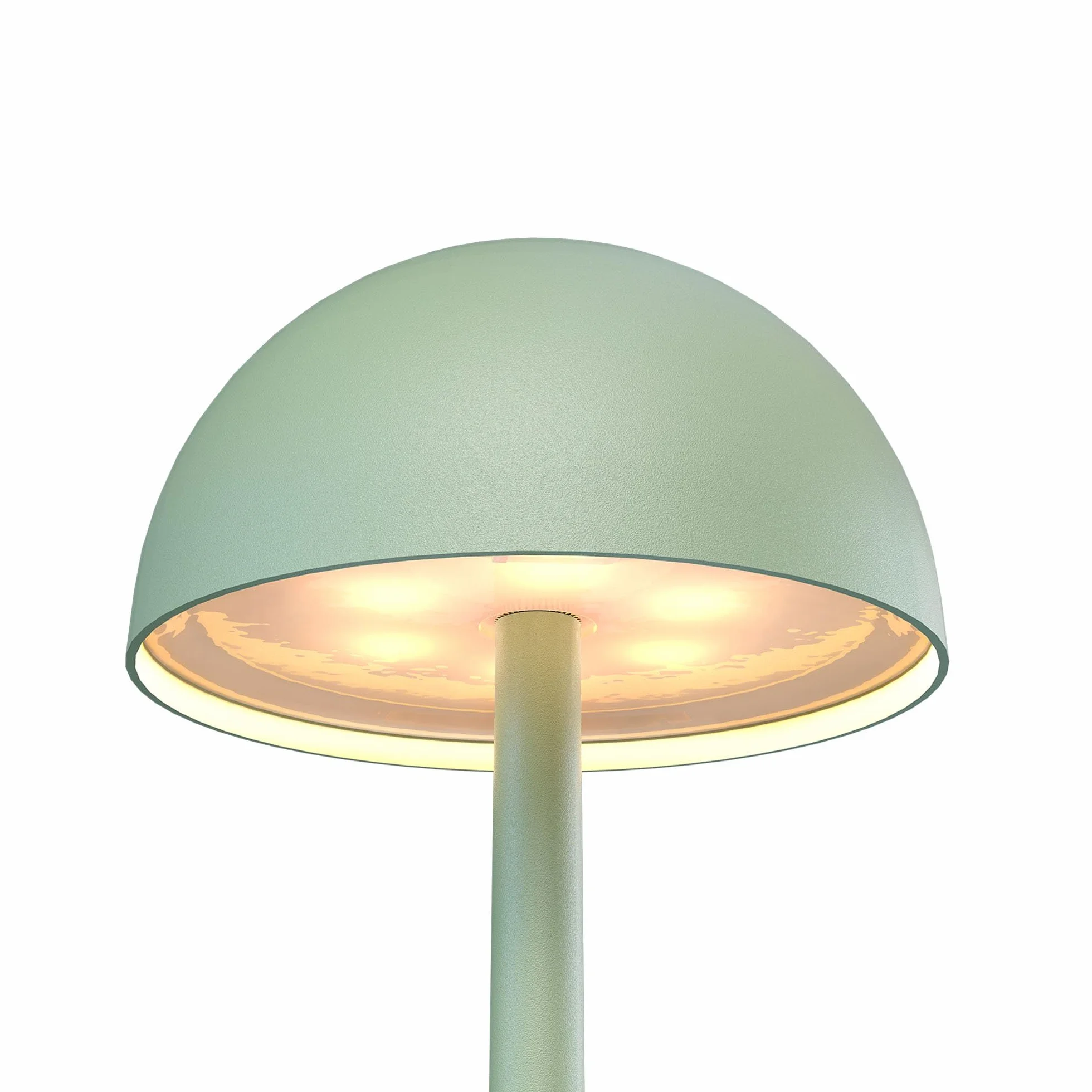 Ledvion Lampe de Table LED Rechargeable 2700K-5000K 110 Lm IP54 USB-C Vert Sauge