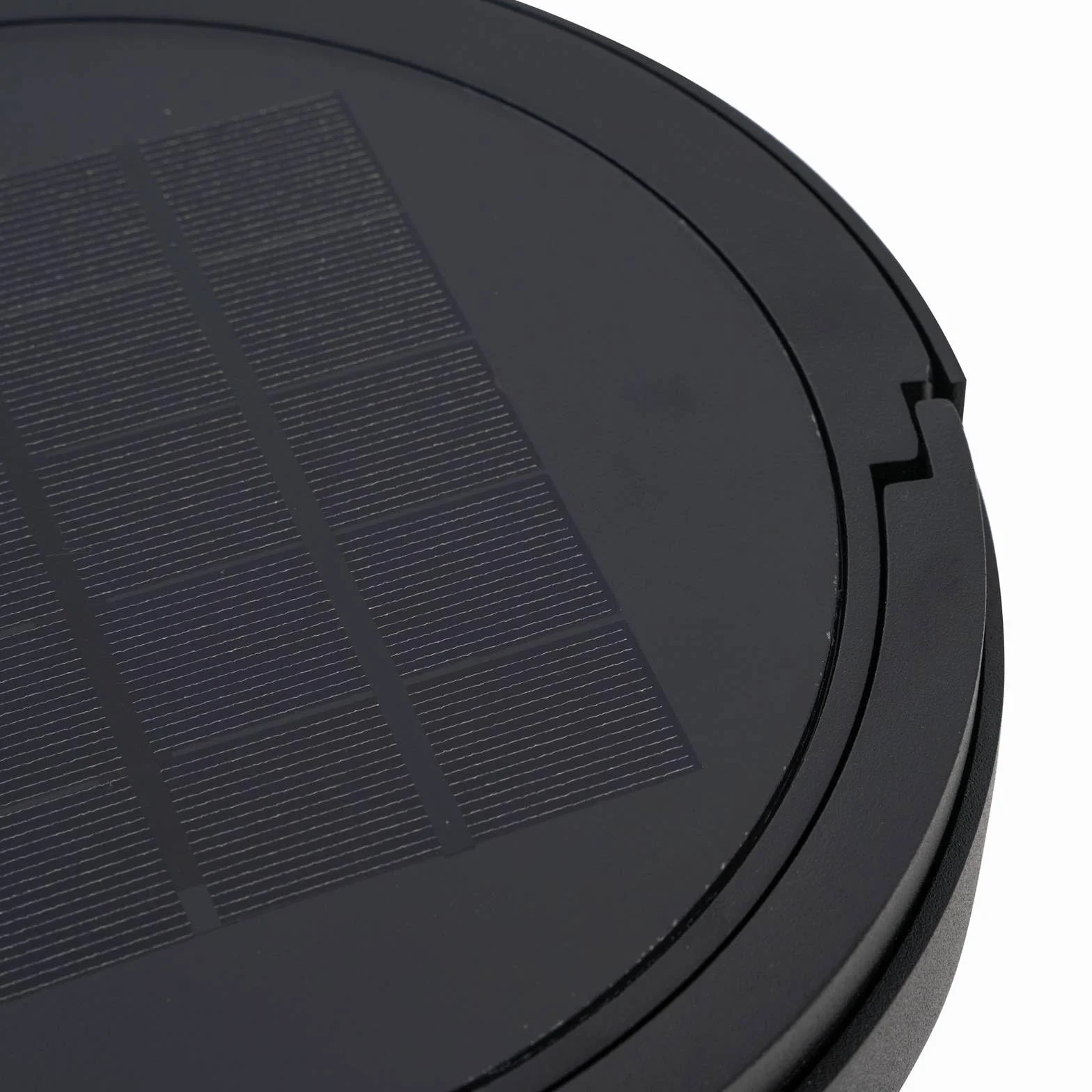 Lucande LED Lampe solaire Tilena à intensité variable Noir Aluminium décorative