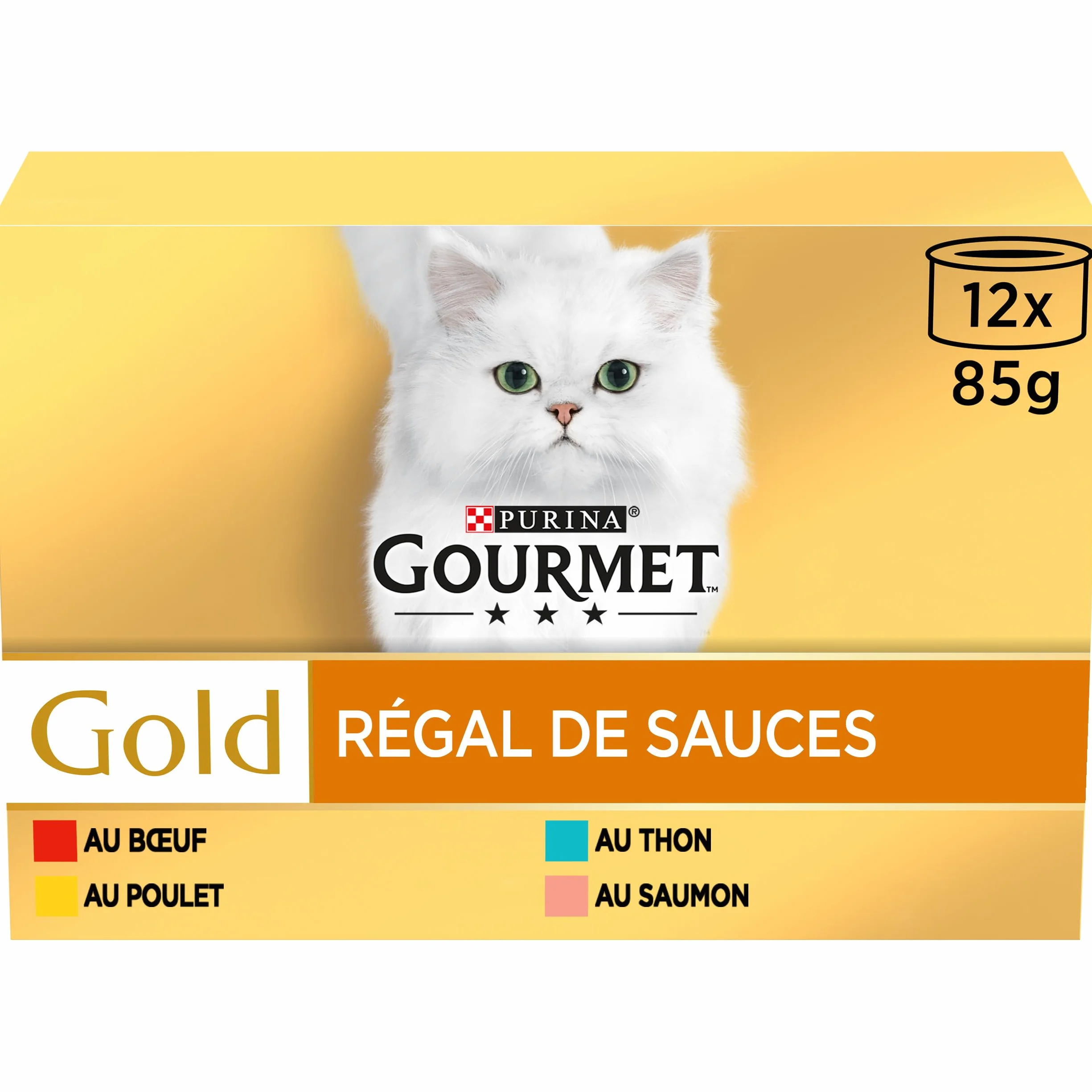 GOURMET Gold Régal de Sauces 12x85g