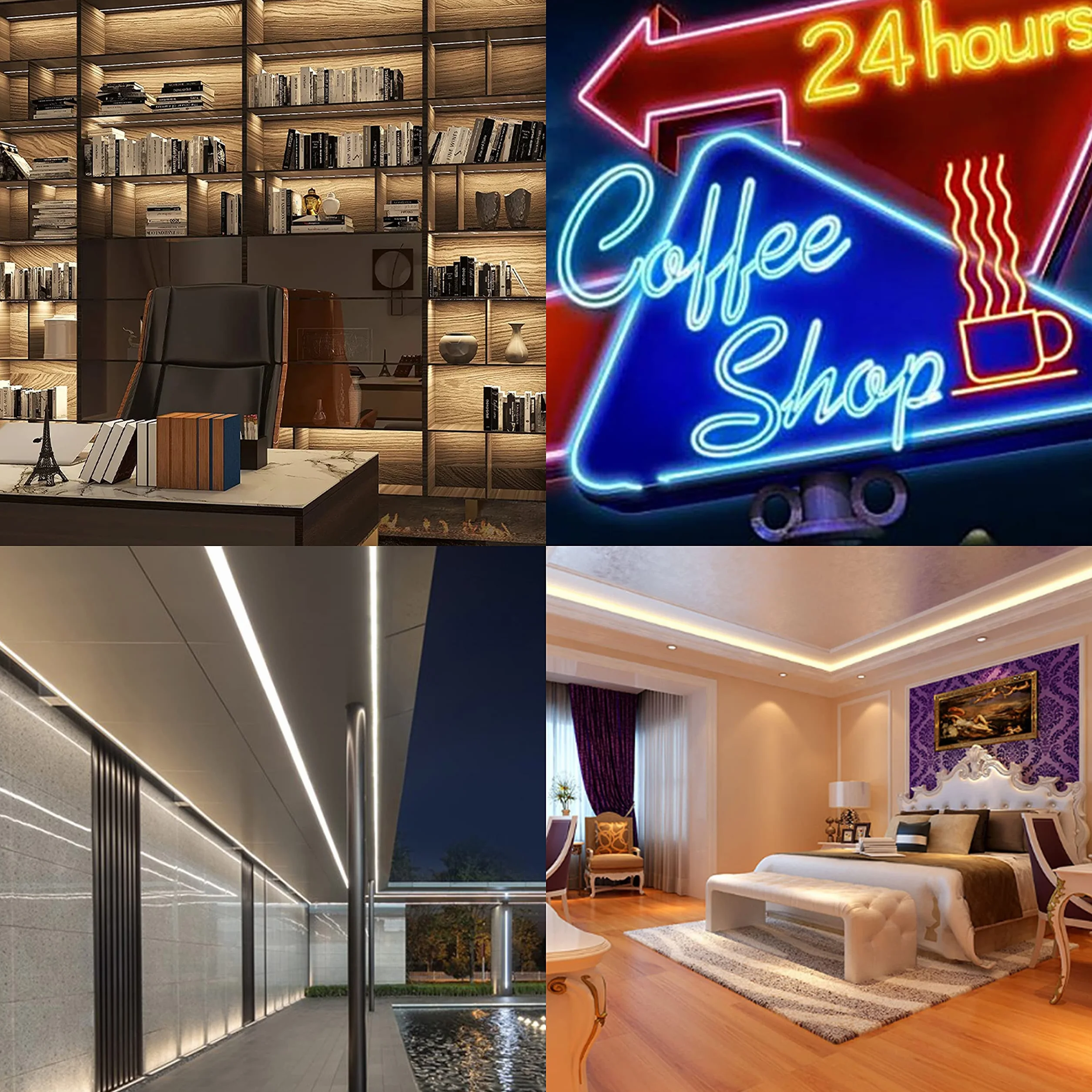 DC12V Neon LED Strip 6500K Corde au néon blanc froid 5 mètres étanche