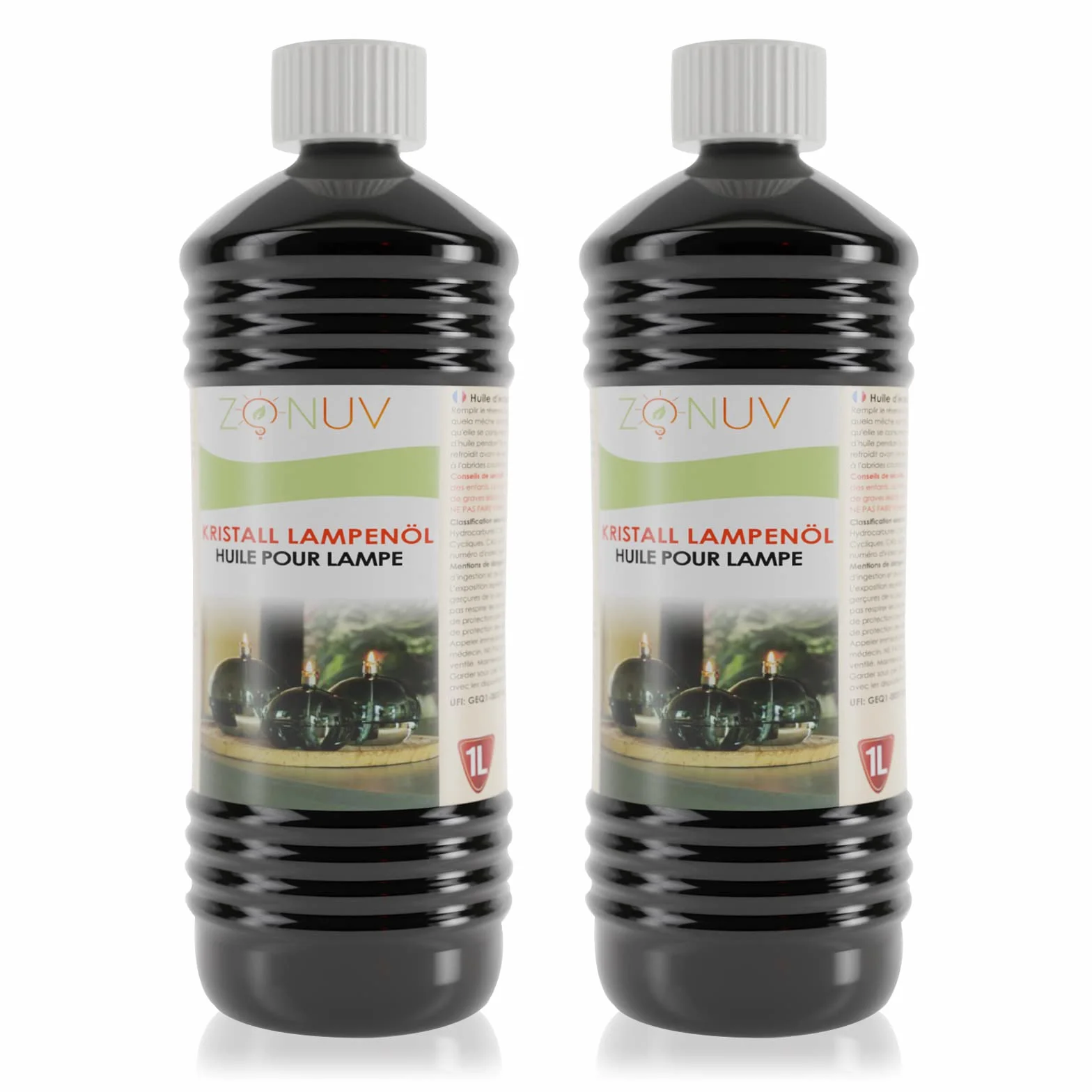 Huile de lampe à paraffine pure 99% 2 litres pour lampes à kérosène, torches et lampes à huile