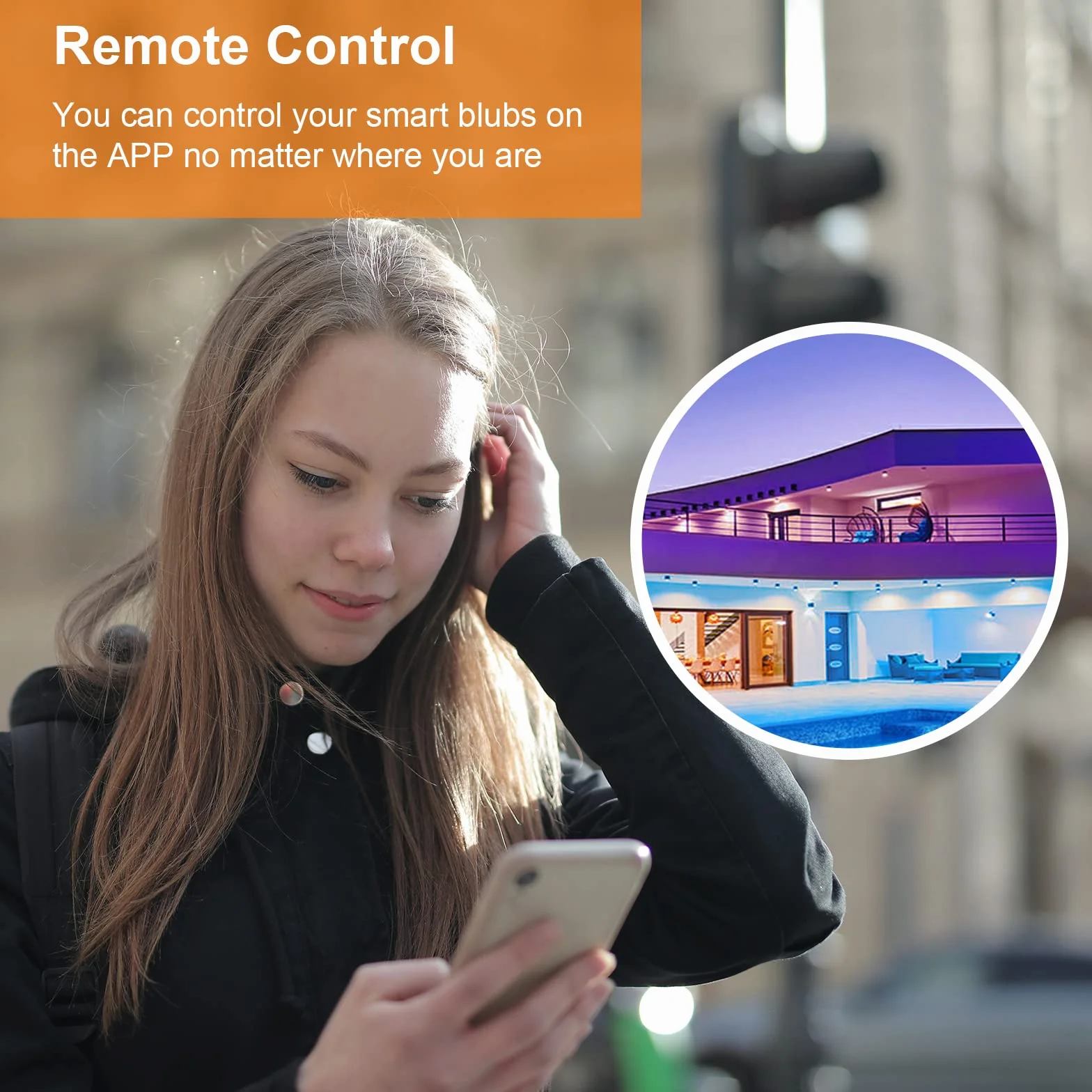 ANTELA Ampoule Connectée Wifi G120 15W LED RGB CCT 2700K-6500K Compatible Alexa Google Home