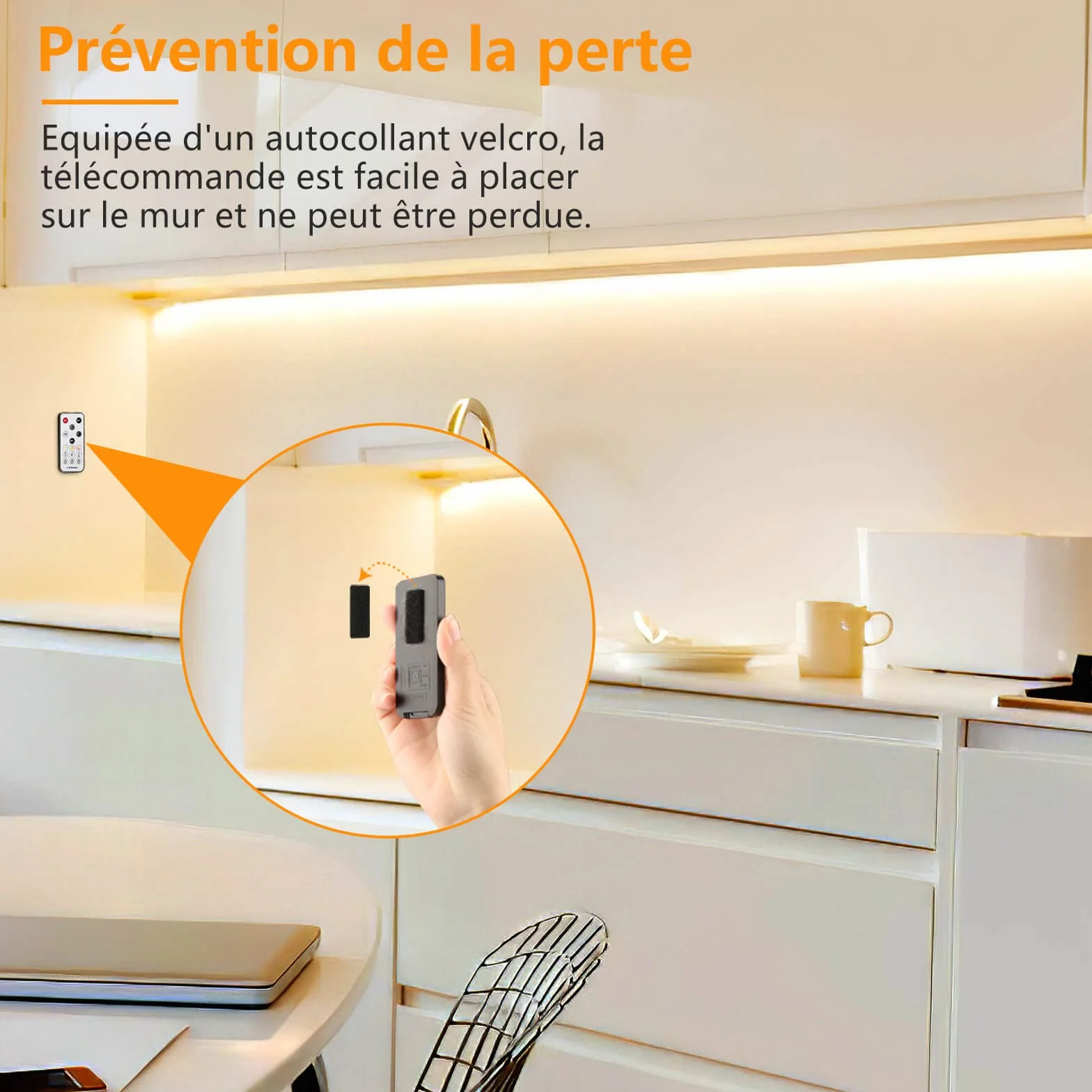 Ruban LED 180 LEDs 2700K Blanc Chaud 3m 12V avec Télécommande et Prise Kit Éclairage Intensité Variable