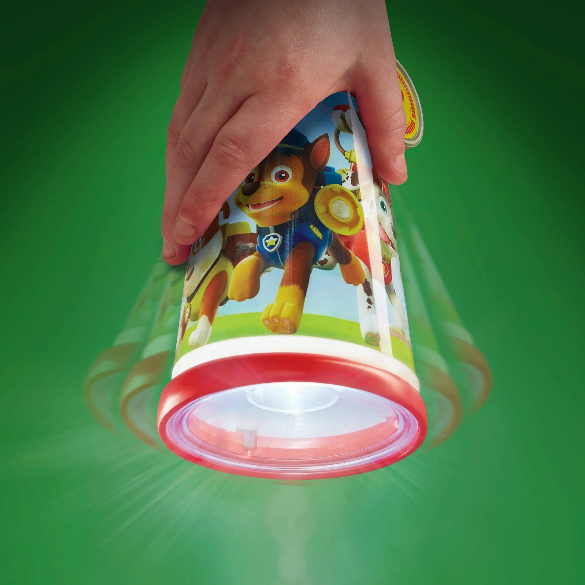 Worlds Apart 274PAW La Pat Patrouille Veilleuse Nomade GoGlow Plastique Bleu Rouge Vert