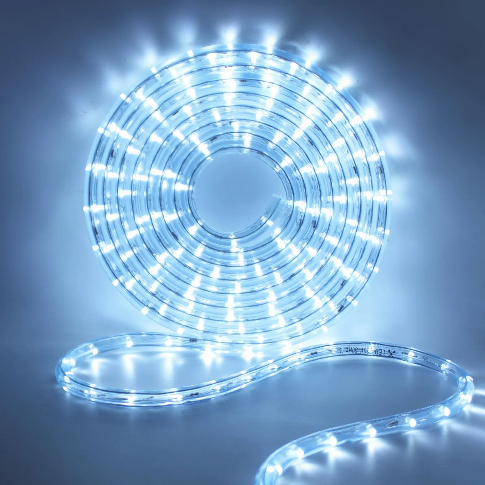 Tube Lumineux LED Extérieur IP65 36leds/m Guirlande Lumineuse Etanche 3M Blanc