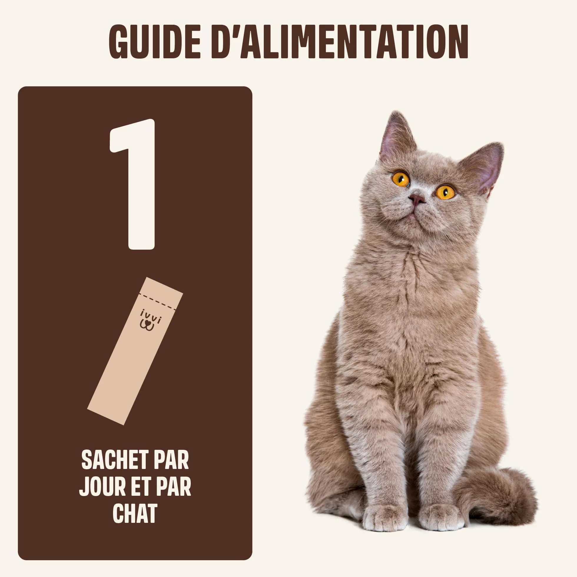 ivvi Anti-Boules de Poils Essence pour Chats – Crème à Lécher avec Malt, Orme Rouge, Inuline & Psyllium – 30x15g au Vrai Thon