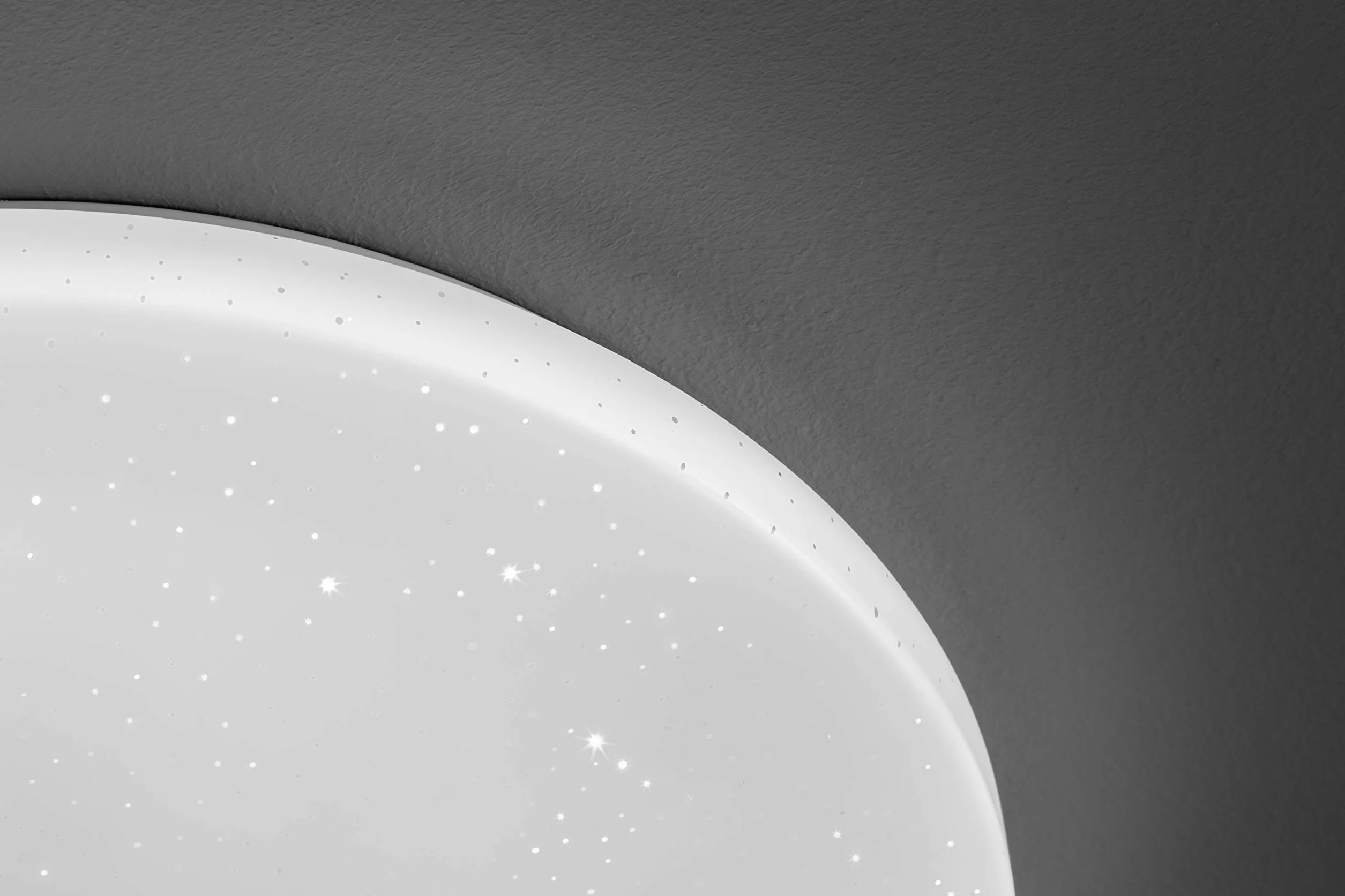 Eglo Plafonnier LED POGLIOLA-S Ø 31 cm Applique Murale Effet Cristal Salon Chambre