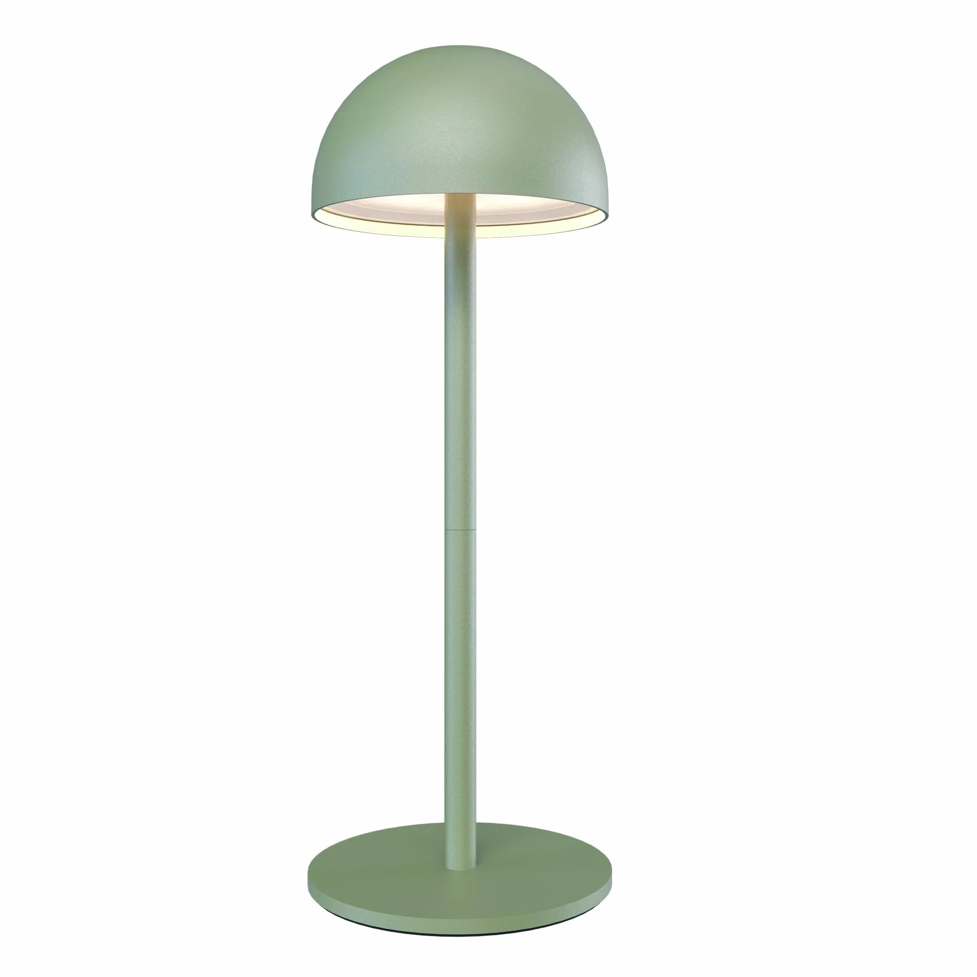Ledvion Lampe de Table LED Rechargeable 2700K-5000K 110 Lm IP54 USB-C Vert Sauge