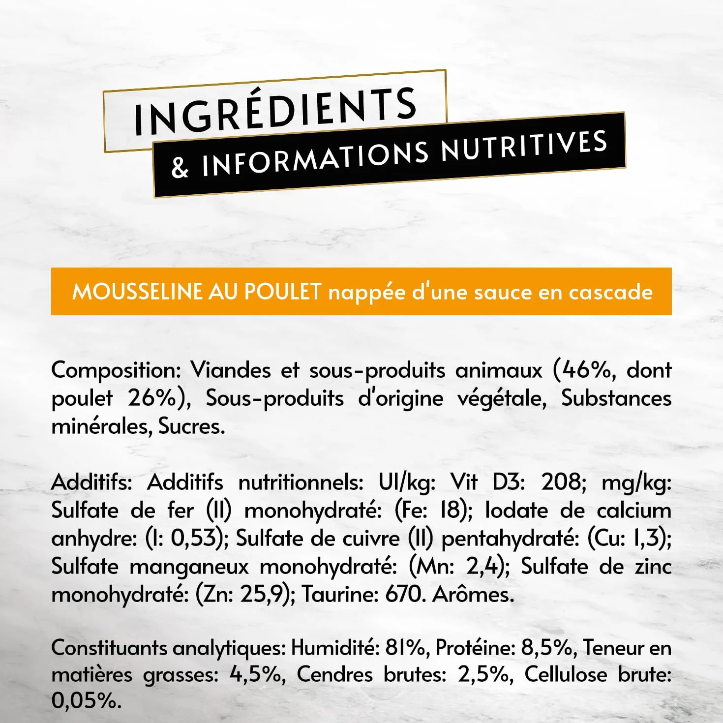 GOURMET Revelations Mousseline Poulet 4x57g