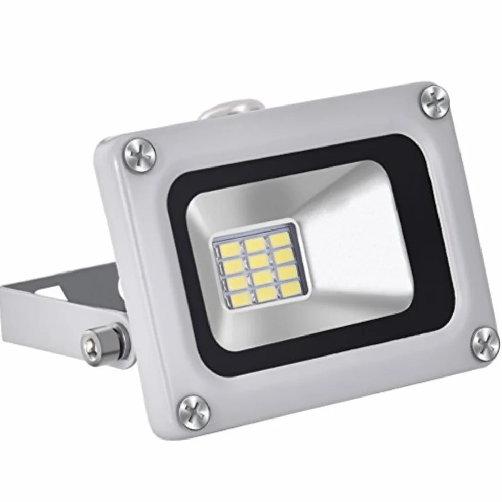 Papasbox Projecteur LED 12V 10W 800LM 6000K IP65 Jardin