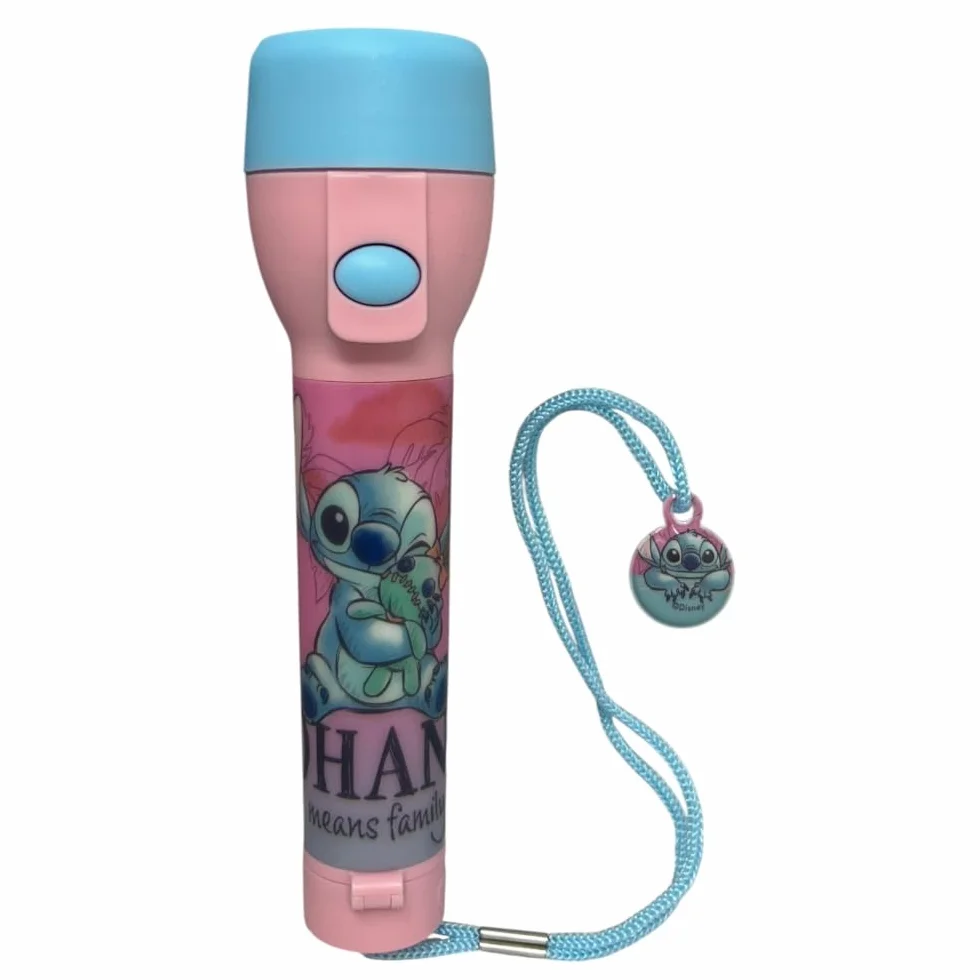 CARTOON Lampe de poche LED veilleuse pour enfants 15 cm Stitch