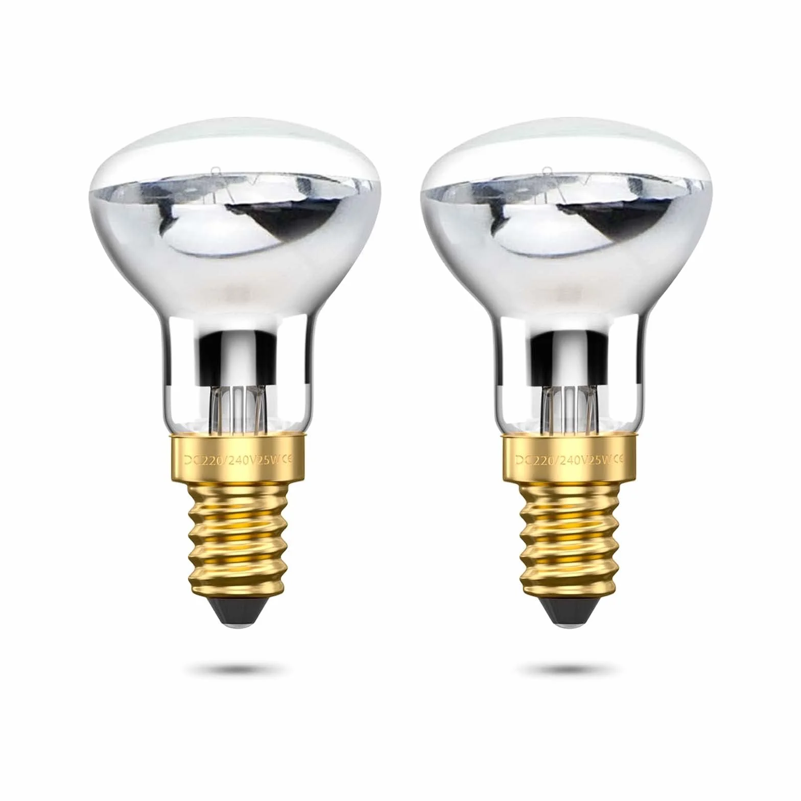 DoRight R39 E14 Ampoule à réflecteur 25W 240V Spot blanc chaud 2400-2600K (Lot de 2)
