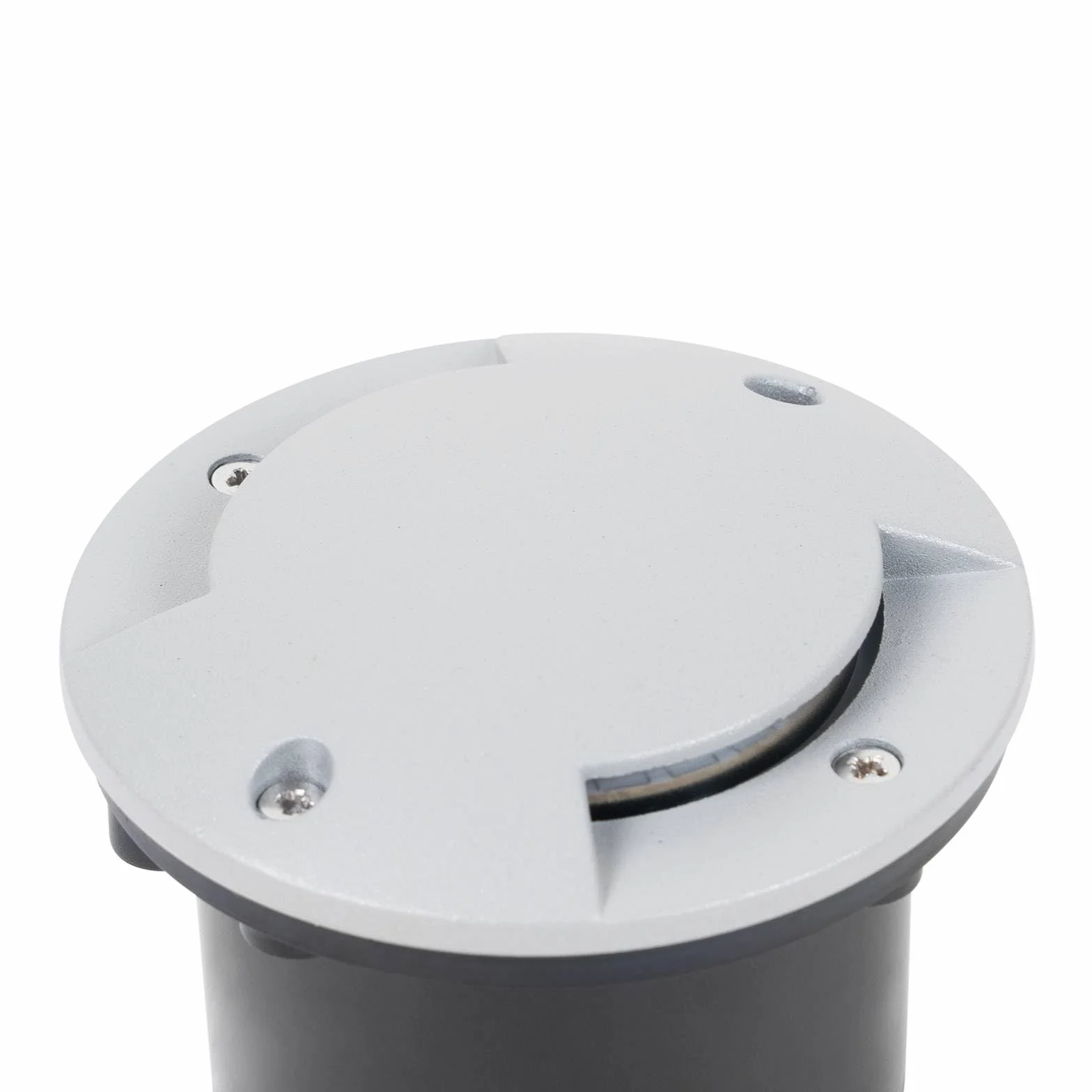Nandita LED Spot encastrable dans le sol Gris Aluminium 1 lampe Luminaire extérieur jardin terrasse balcon