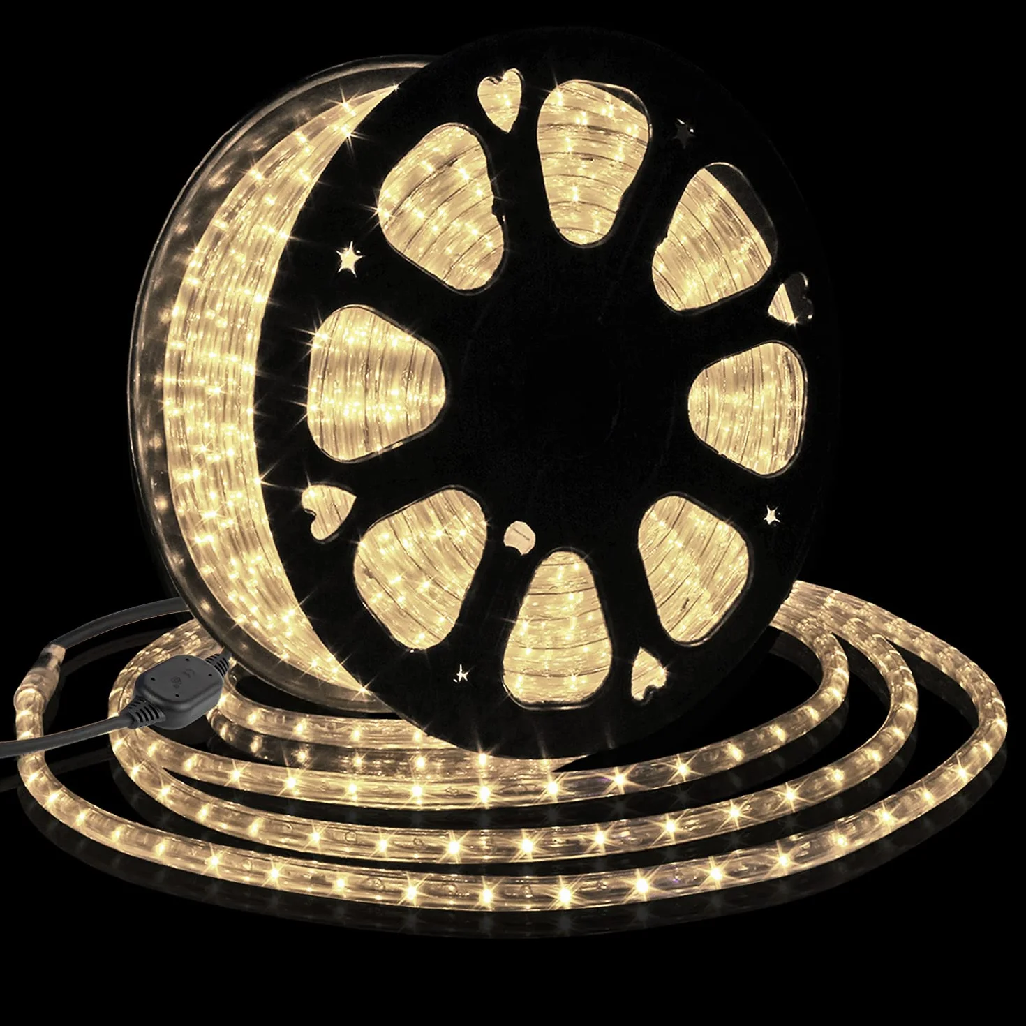 Speed Guirlande lumineuse à LED étanche IP65 50m blanc chaud