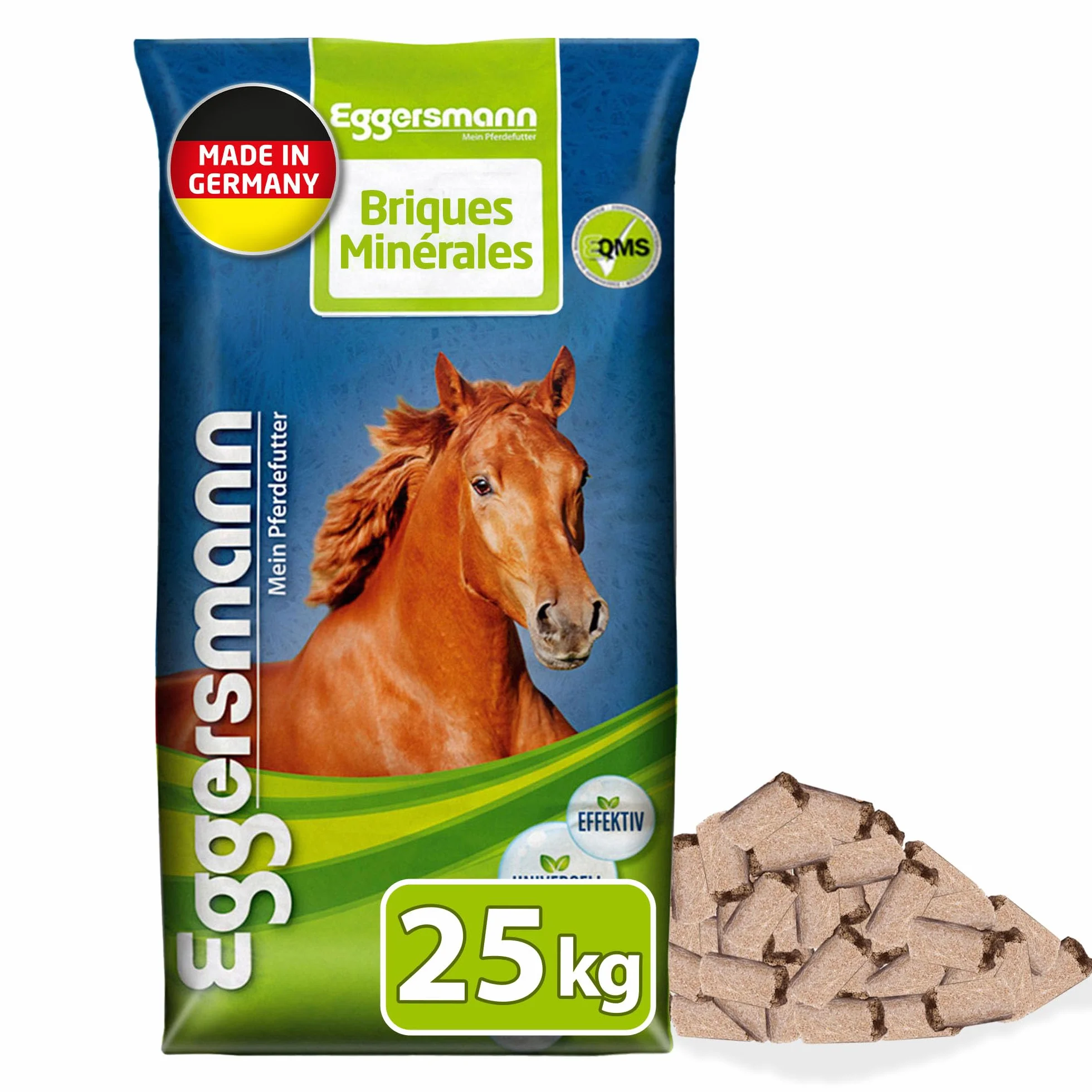 Eggersmann Mineral Bricks Nourriture minérale pour Chevaux 25 kg
