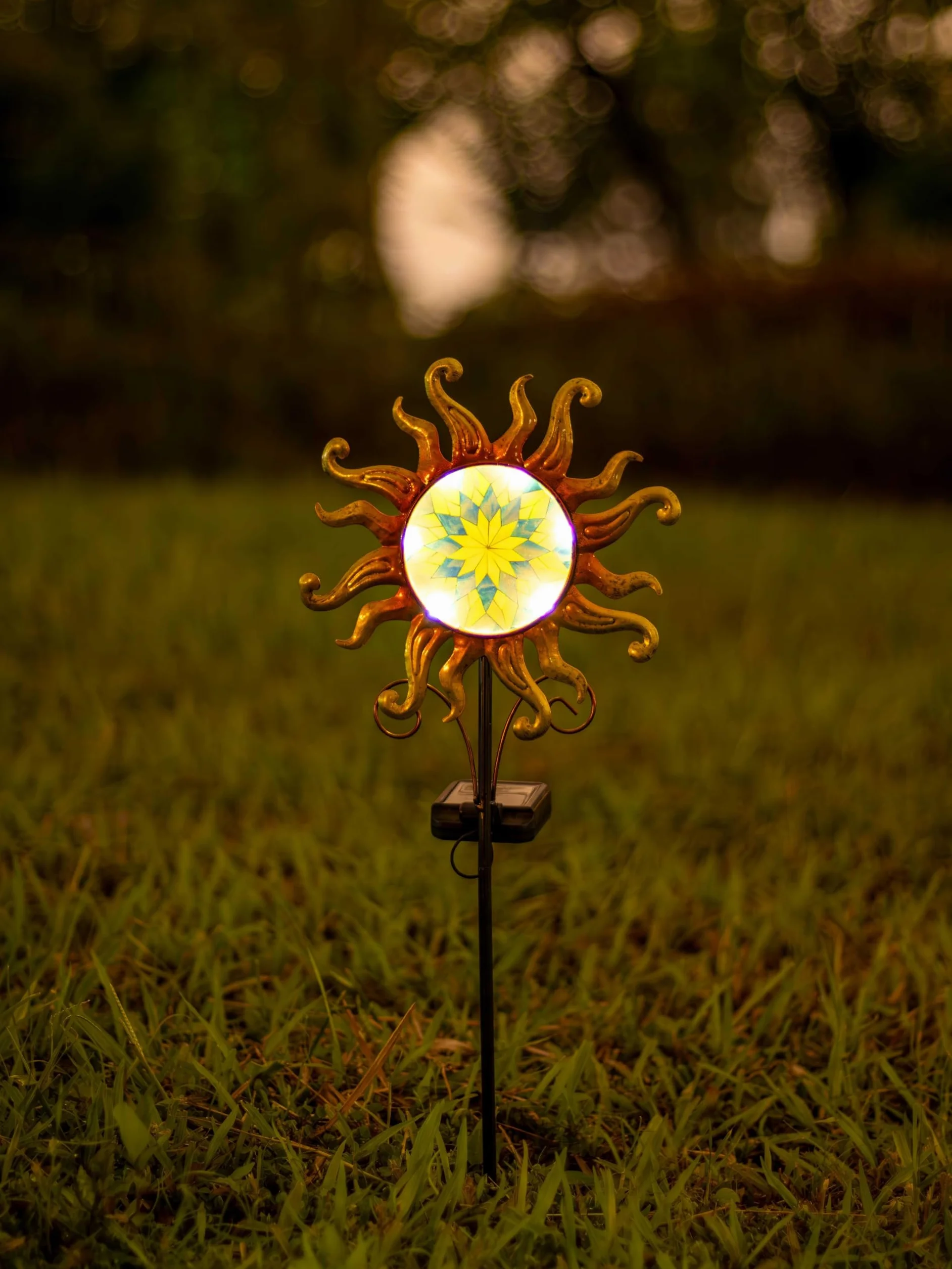 Northpoint Barre solaire LED jardin capteur crépusculaire