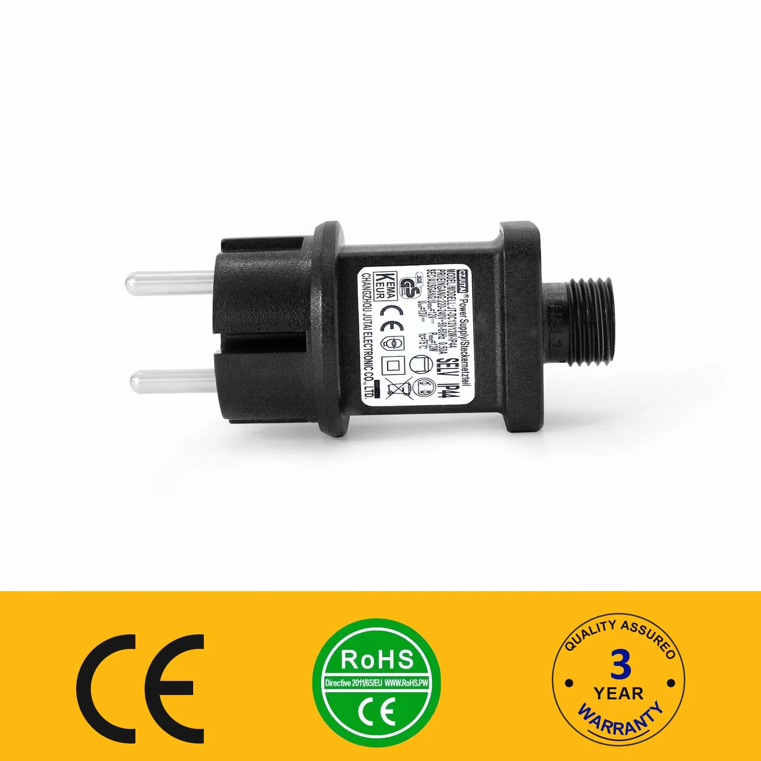 Transformateur LED CZJUTAI 12V 12W IP44 Alimentation éclairage Noël