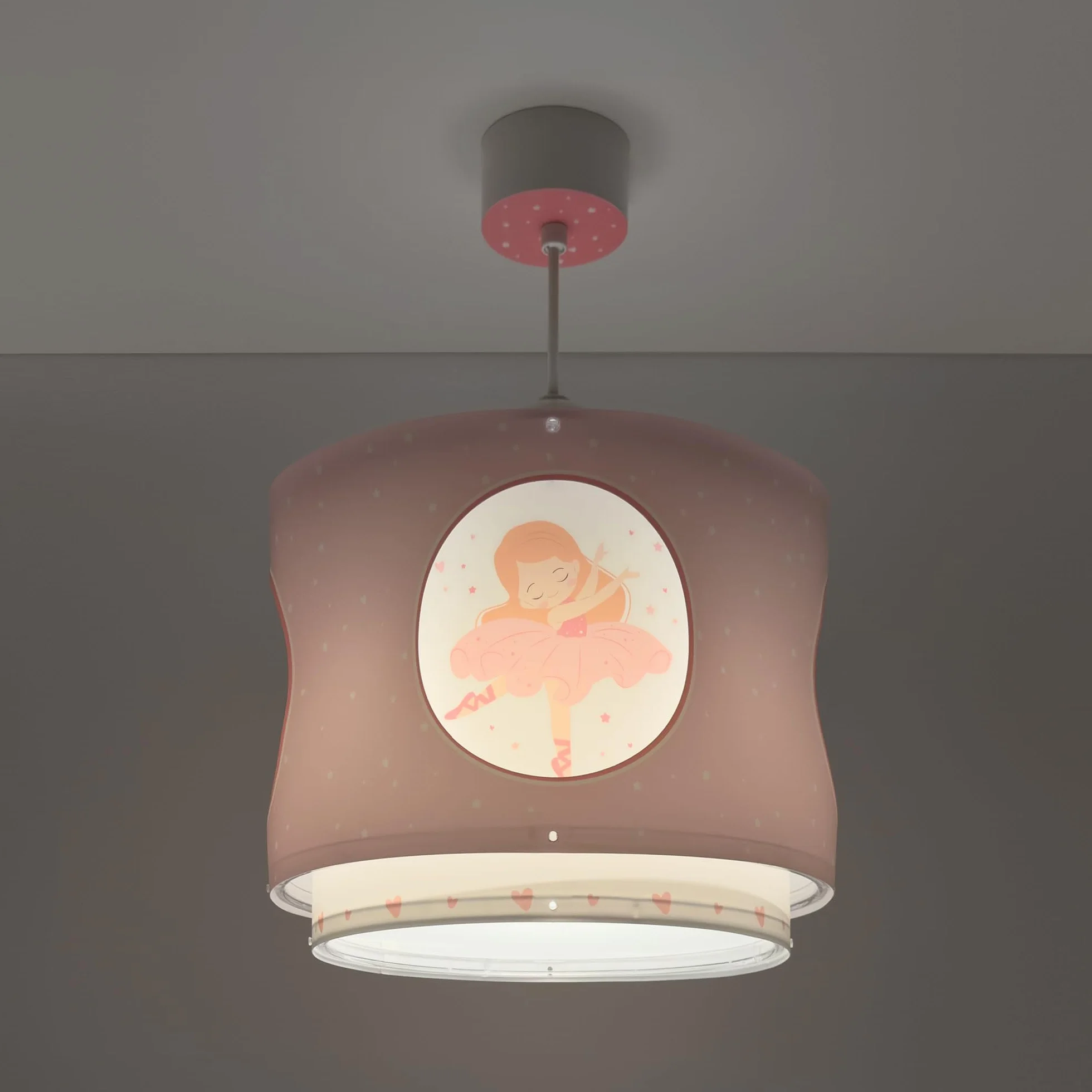 Dalber Lampe Suspension Plafonnier Enfants Ballerine E27